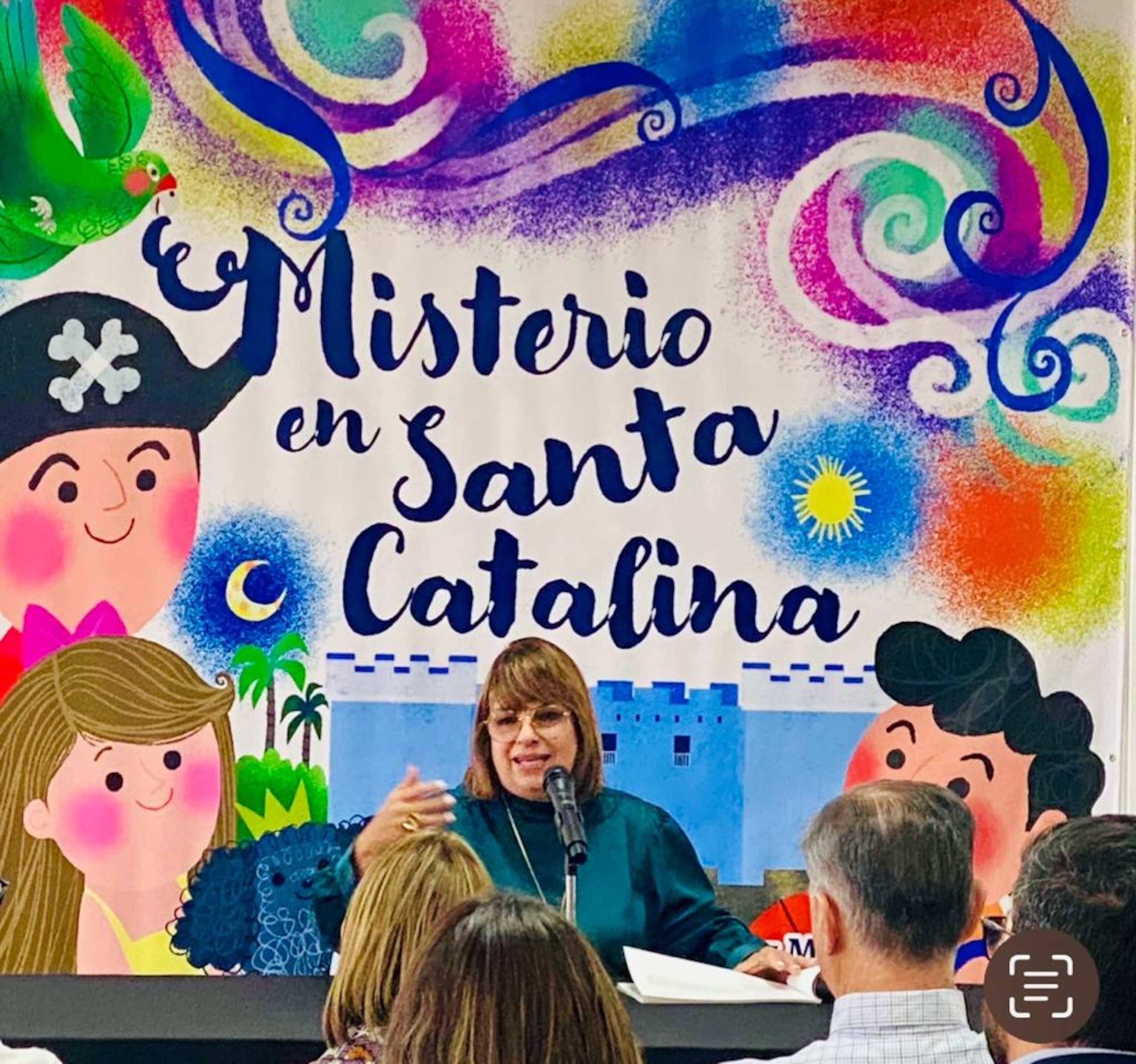 El cuento hace alusión a la llegada de unas fragatas misteriosas a la bahía de San Juan que tres niños que participaban de una excursión observan desde una de las garitas de La Fortaleza.