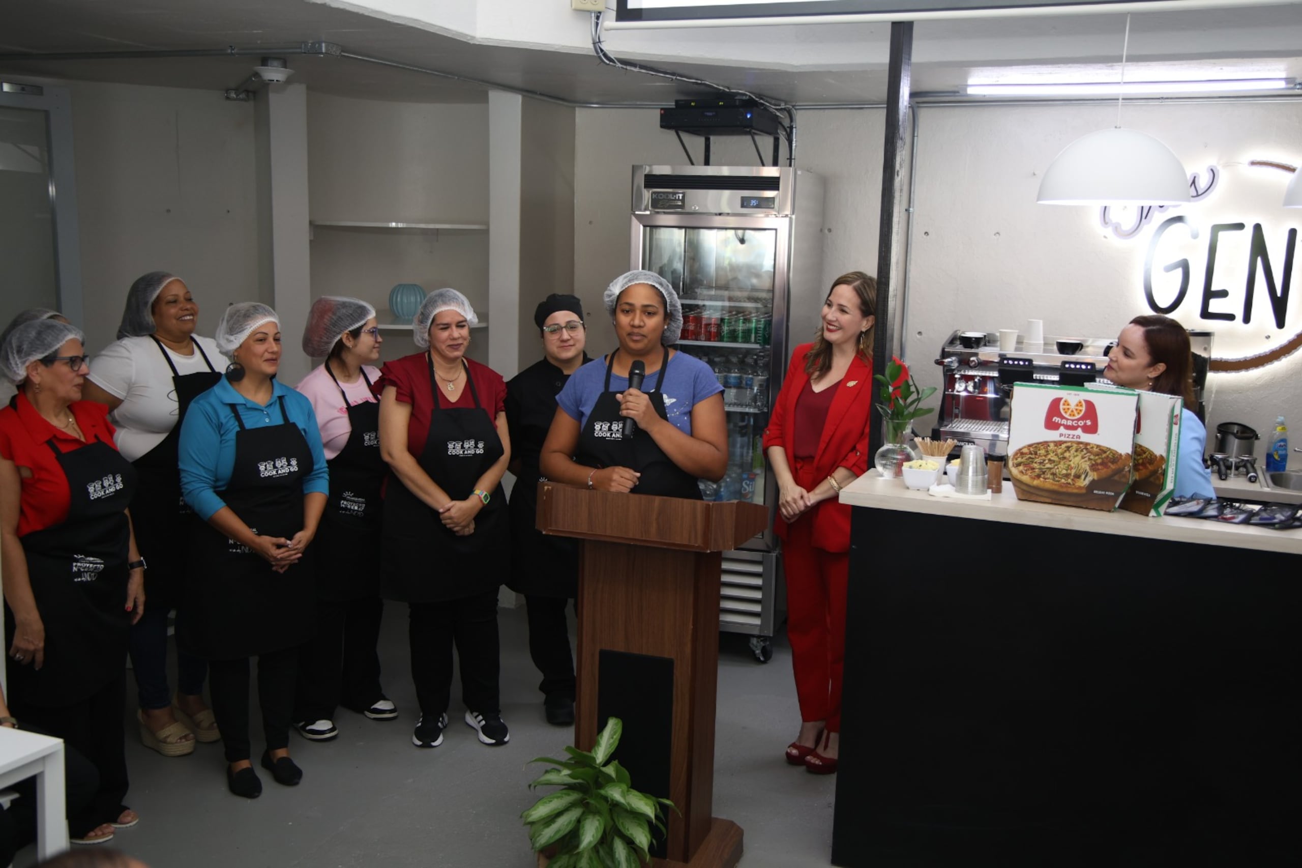 La cocina comunitaria se inauguró este martes, 9 de diciembre de 2025.