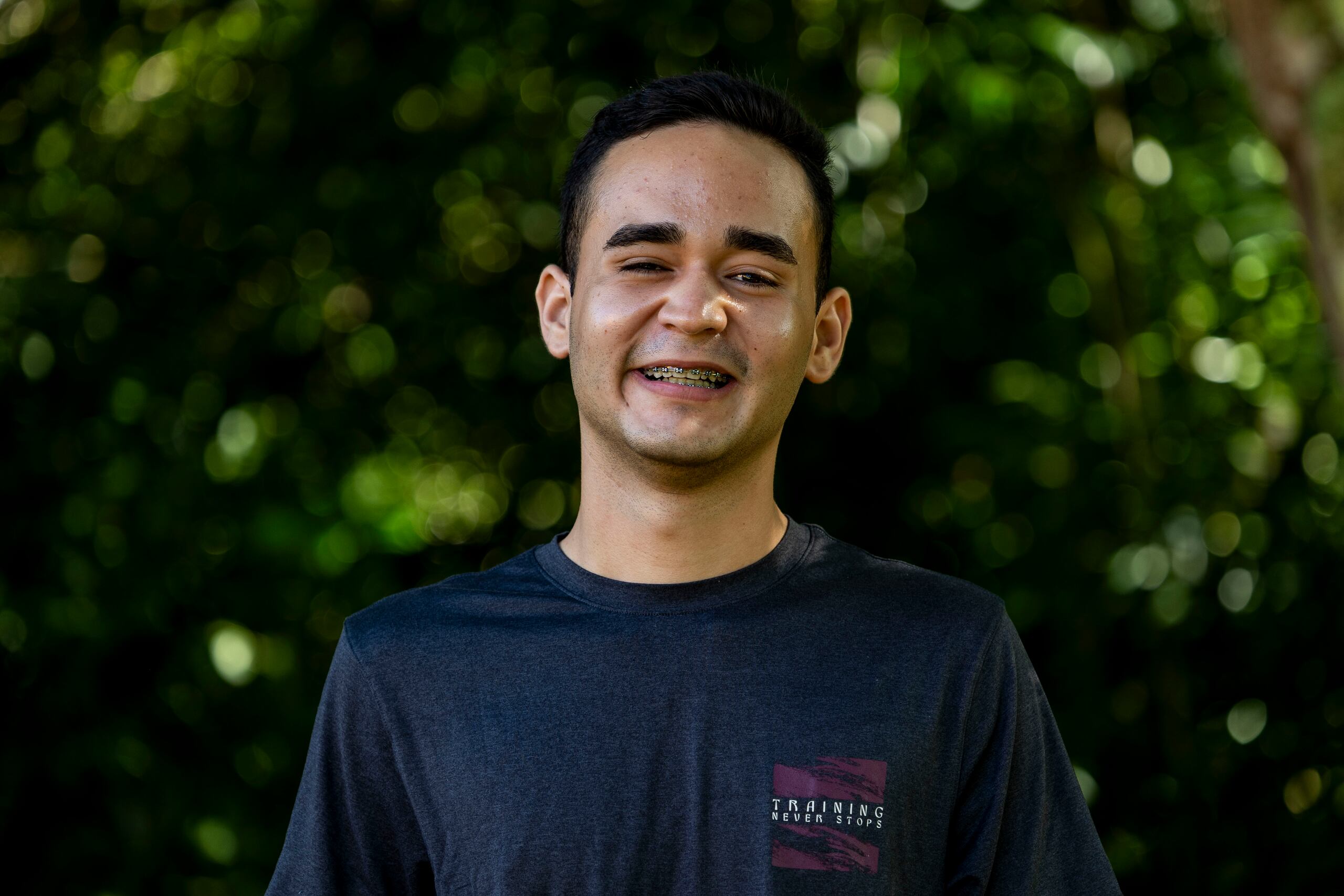 Darisag De Jesús Laboy participa de un internado con el Servicio de Conservación de Recursos Naturales federal.