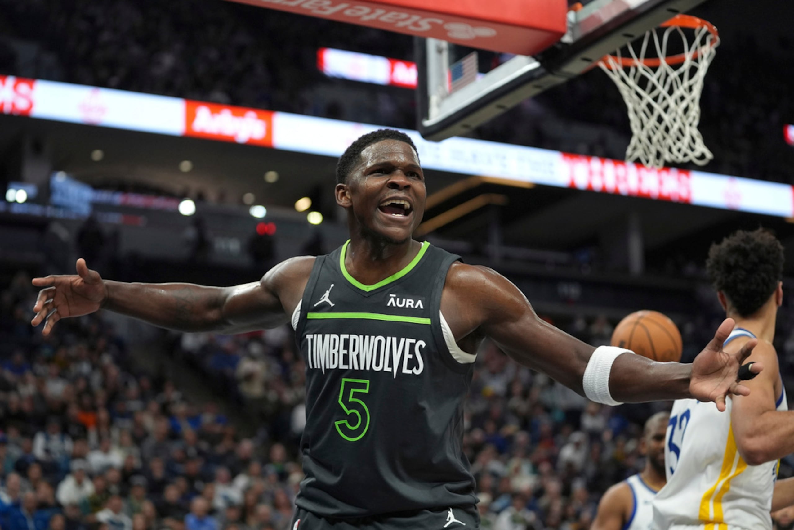 Anthony Edwards es una de las estrellas de los Timberwolves de Minnesota.