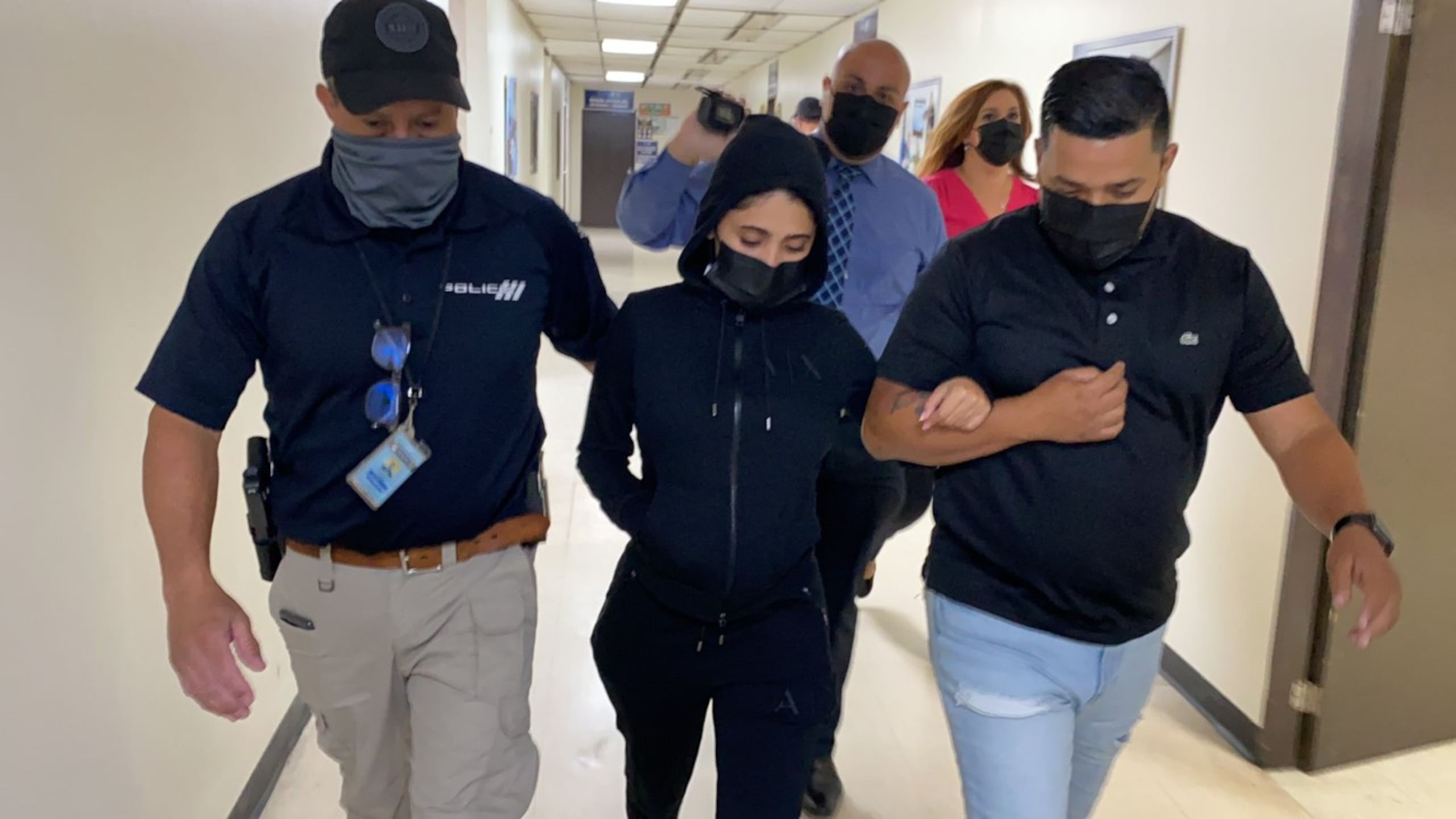 Eliz Santiago Sierra fue entrevistada por los agentes de la Policía en el 2021.