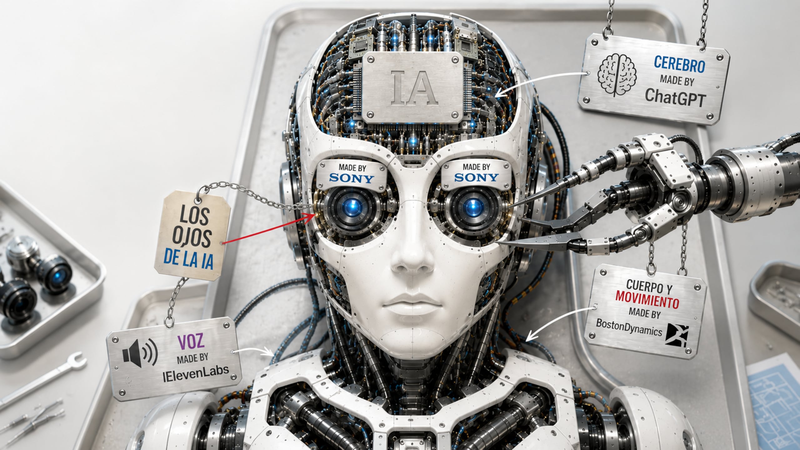 Sony está apostando a lo que llaman Physical AI, o inteligencia artificial física, que no es otra cosa que llevar la inteligencia artificial fuera de la pantalla y conectarla con el mundo real.
