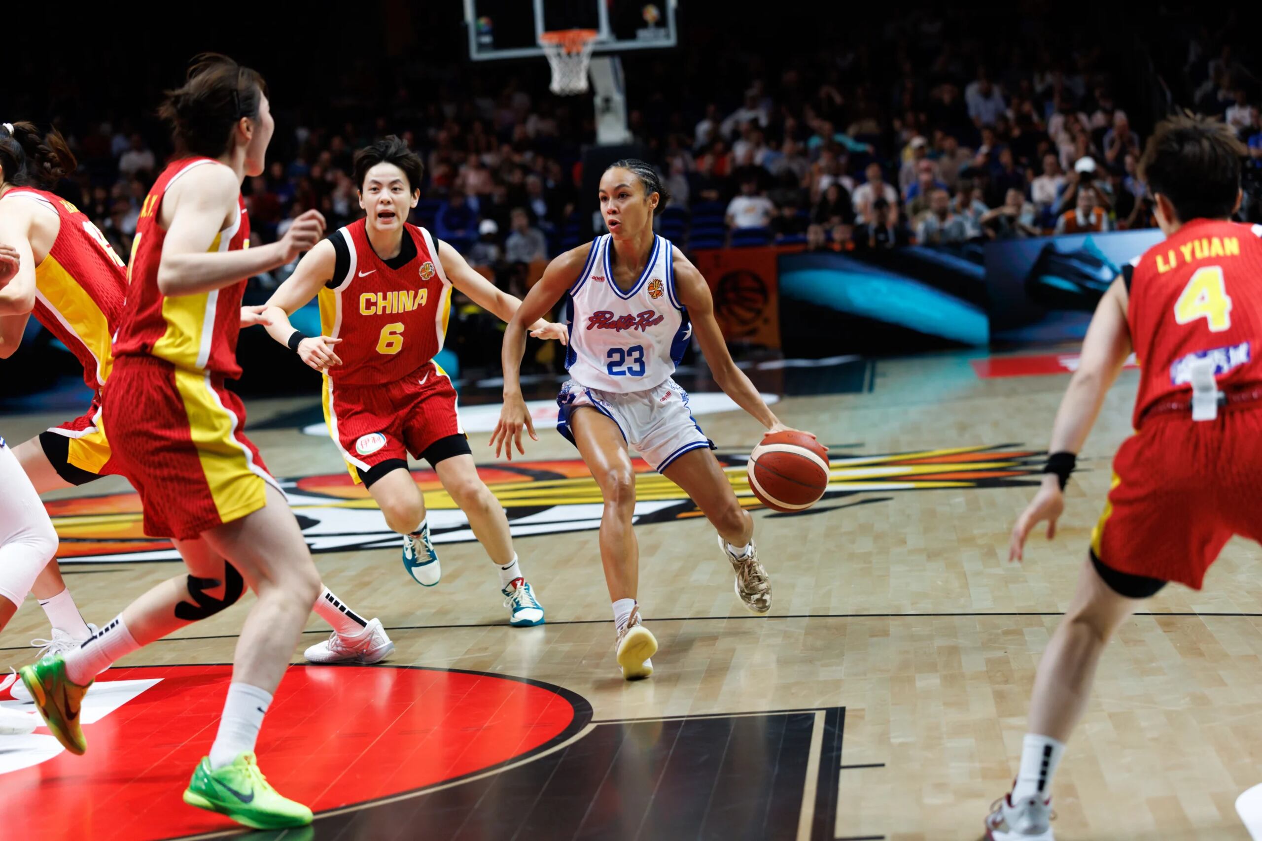 Trinity San Antonio fue la mejor anotadora por Puerto Rico con 24 puntos.