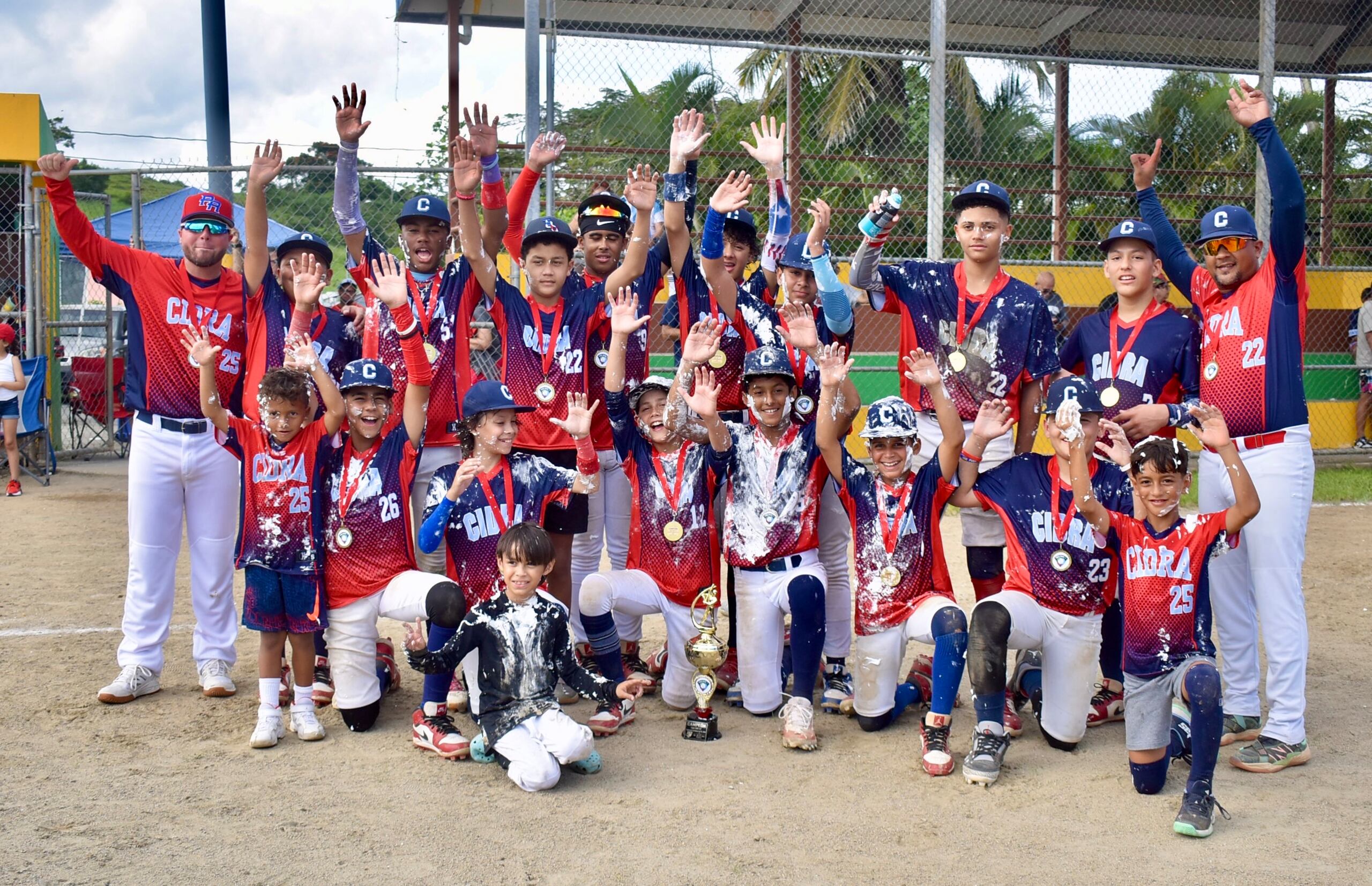 Cidra es el tercer campeón que corona la Liga Sub-12 de la Federación de Béisbol de Puerto Rico.