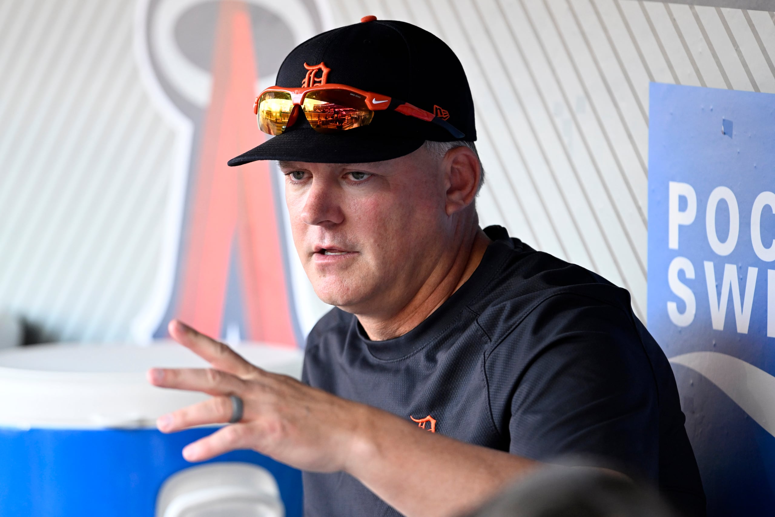A.J. Hinch lleva tres años al mando de los Tigers.
