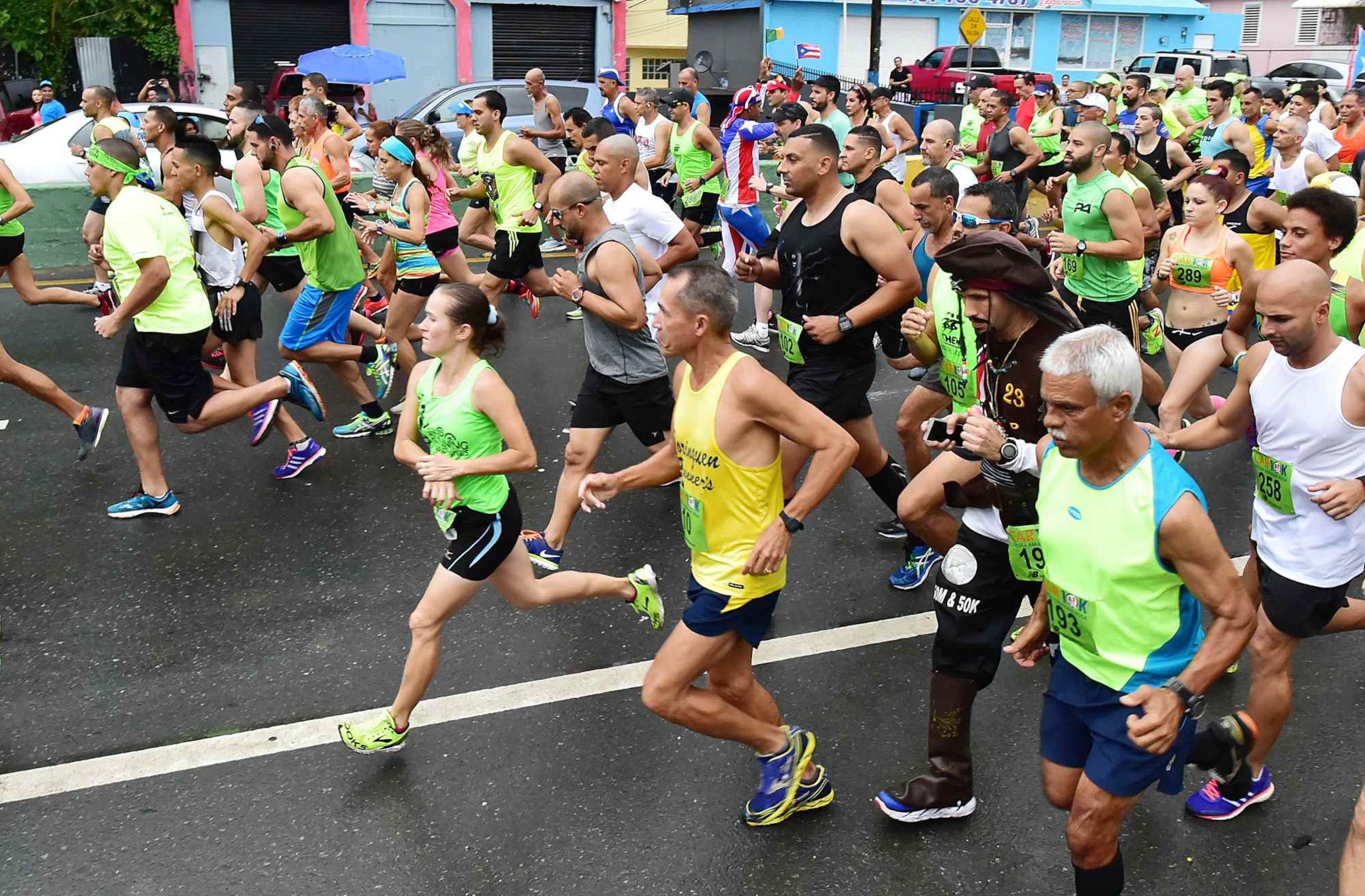 La Carrera Abraham Rosa 10K de Toa Baja fue cancelada, cuando estaba en agenda celebrarse el pasado domingo. (GFR MEDIA)