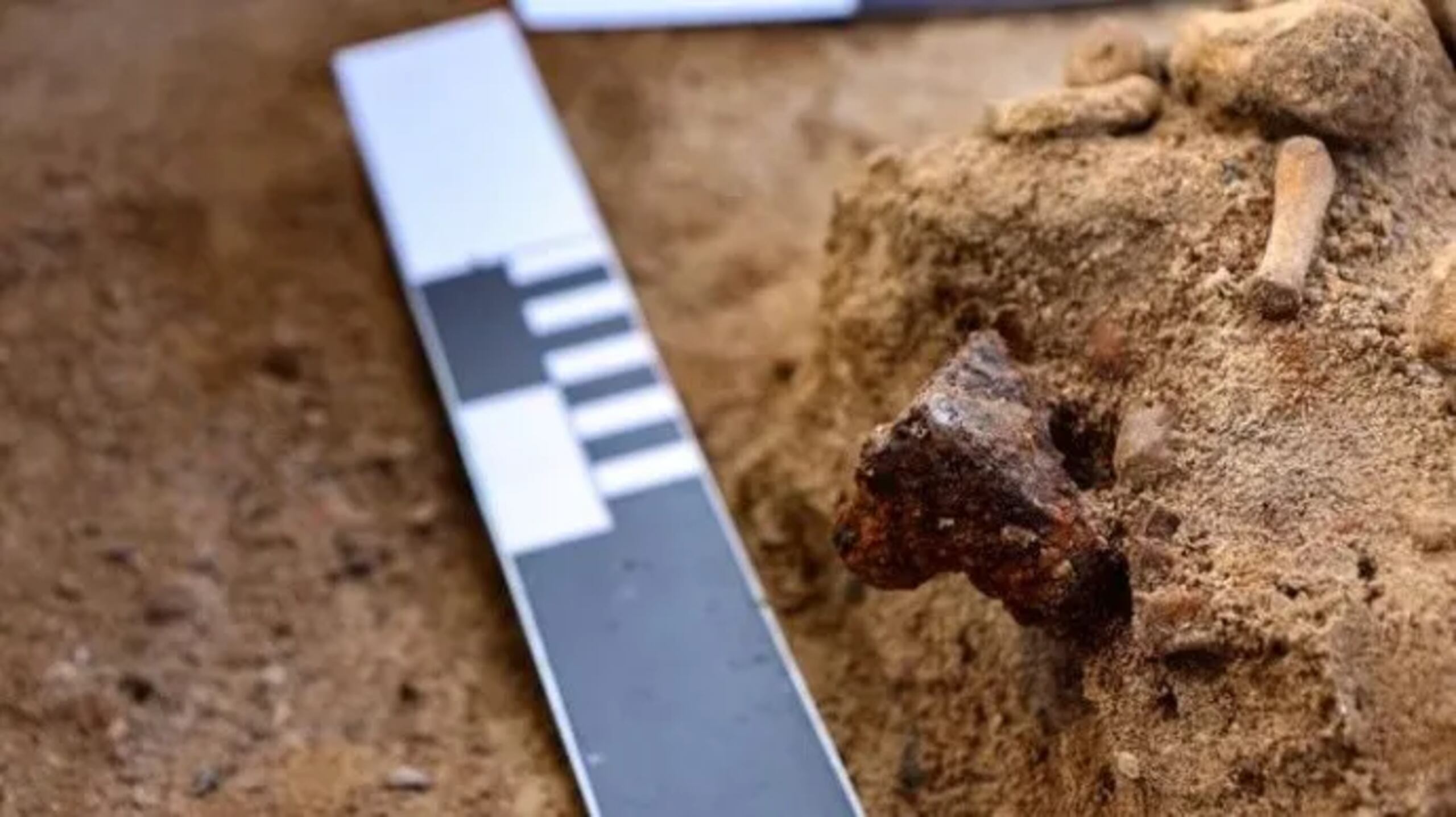 La disposición del cadáver y la presencia de un candado pueden indicar que se temía al difunto y su "actividad" después de la muerte.