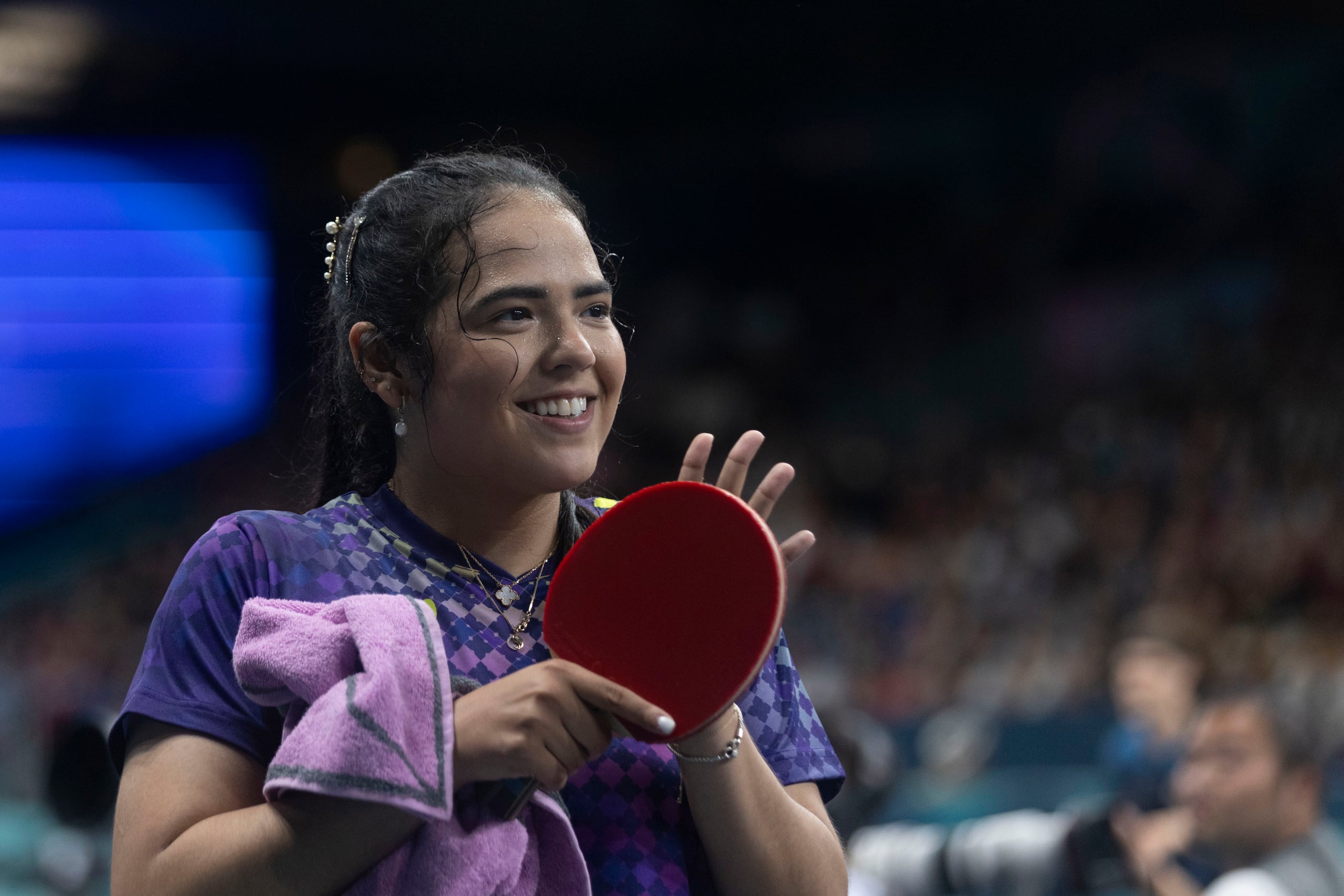 Adriana Díaz tuvo en París 2024 su mejor actuación en tres Juegos Olímpicos jugados. Y solo tiene 23 años.