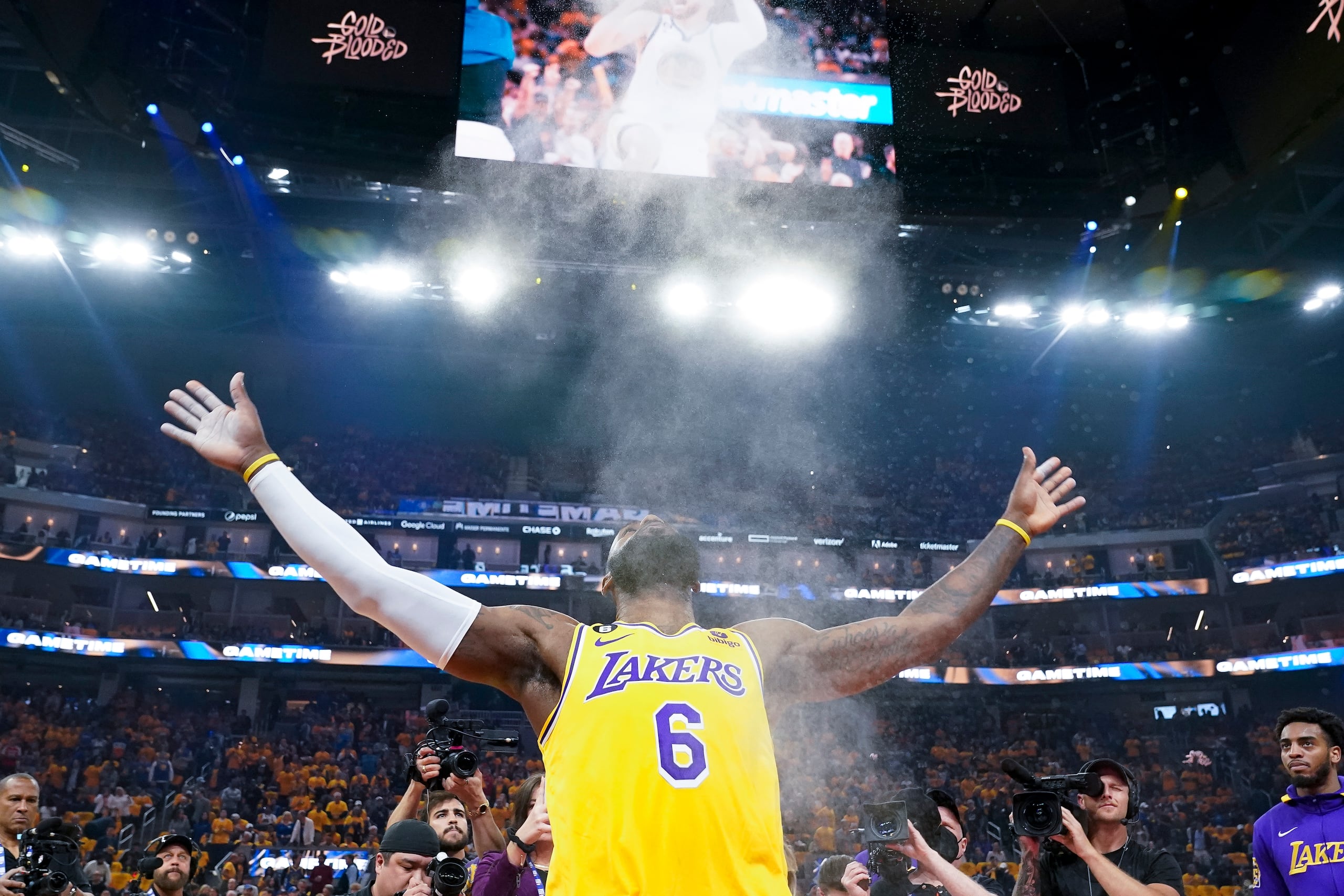LeBron James ha ganado tres oros olímpicos en su carrera.