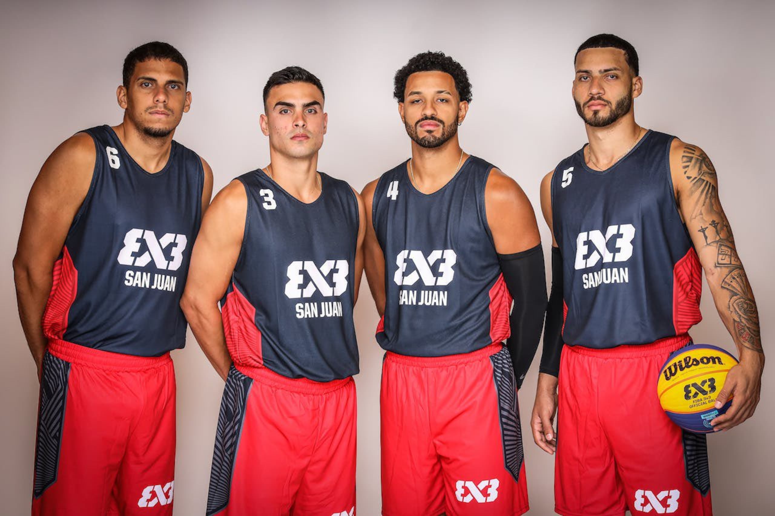 De izquierda a derecha, Luis Cuascut, Antonio Ralat, Leandro Allende y Adrián Ocasio.