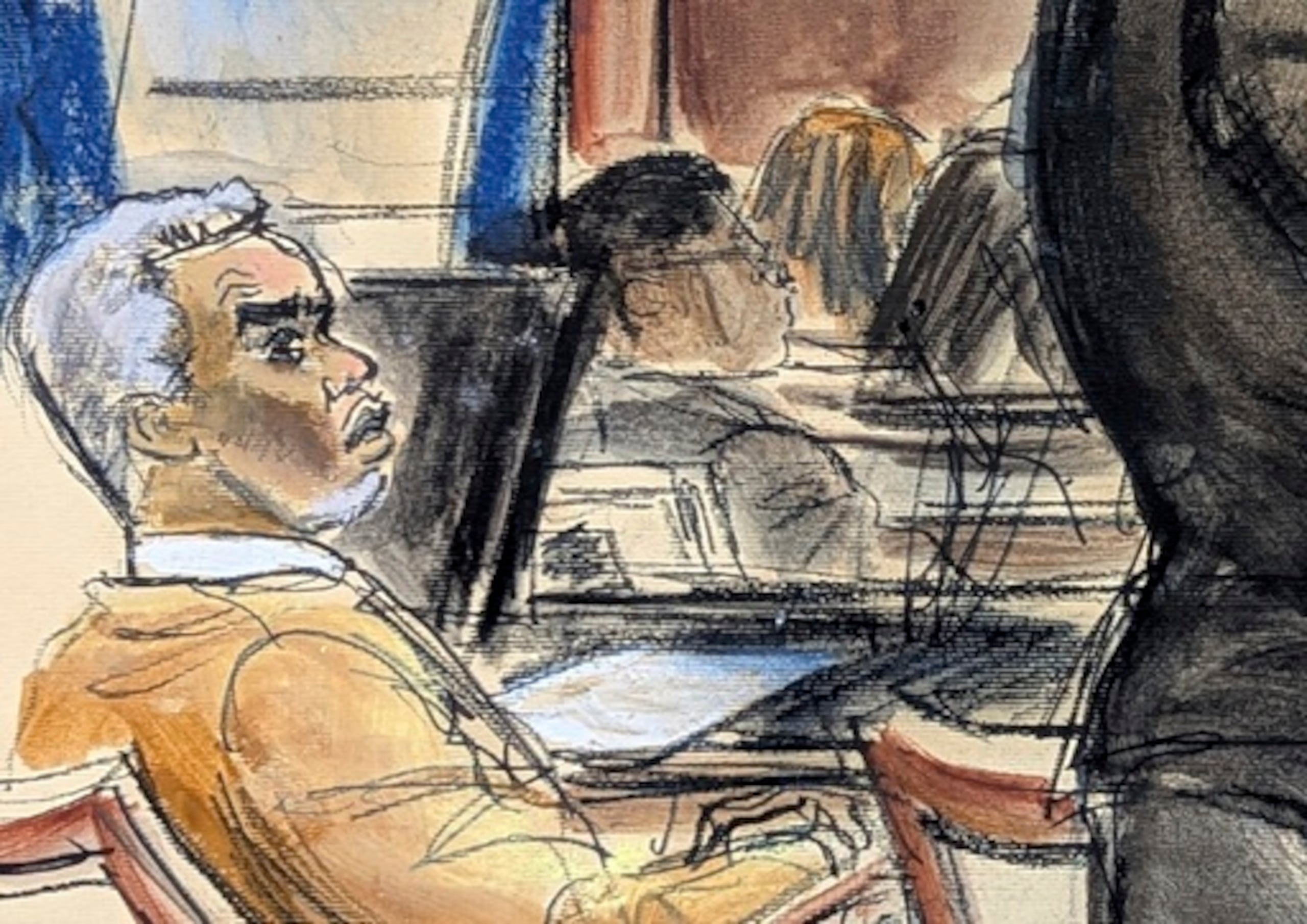 Diddy en juicio por tráfico sexual en Nueva York.