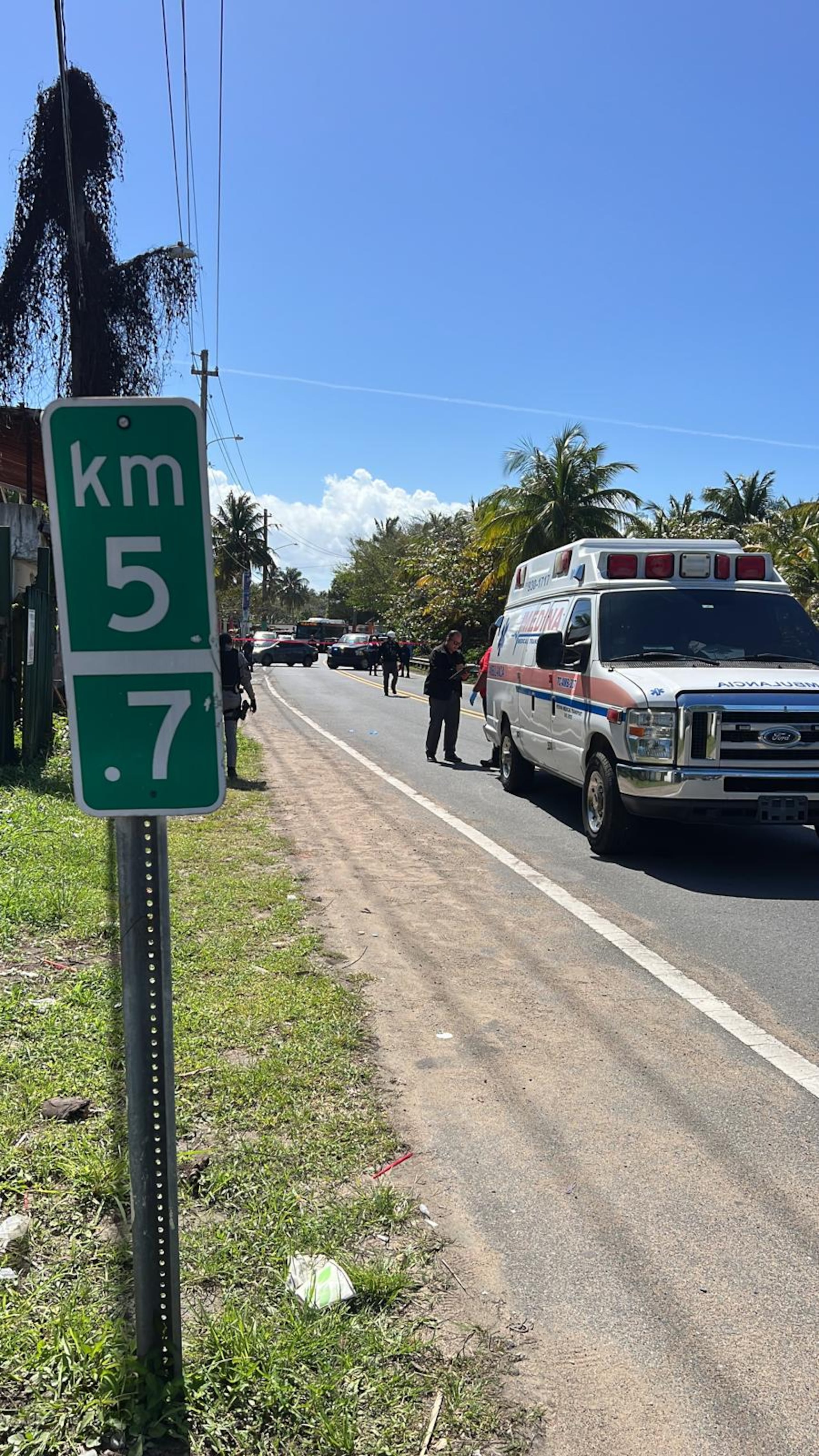 Un conductor fue tiroteado cuando pasaba por el kilómetro 5.7 de la carretera PR-187 en Piñones, Loíza.