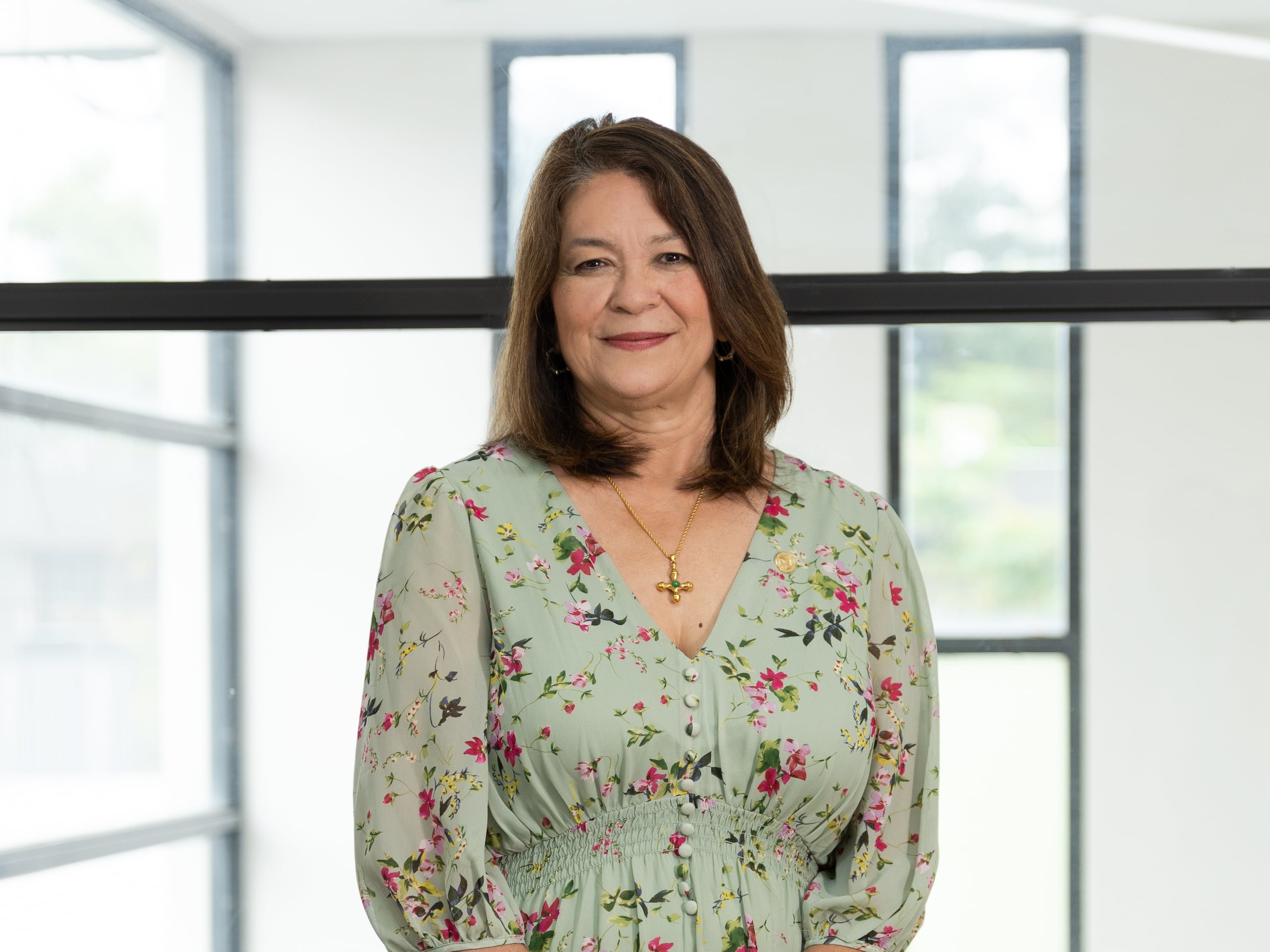 Licenciada María M. Santiago Reyes, presidenta del Colegio de Químicos de Puerto Rico.