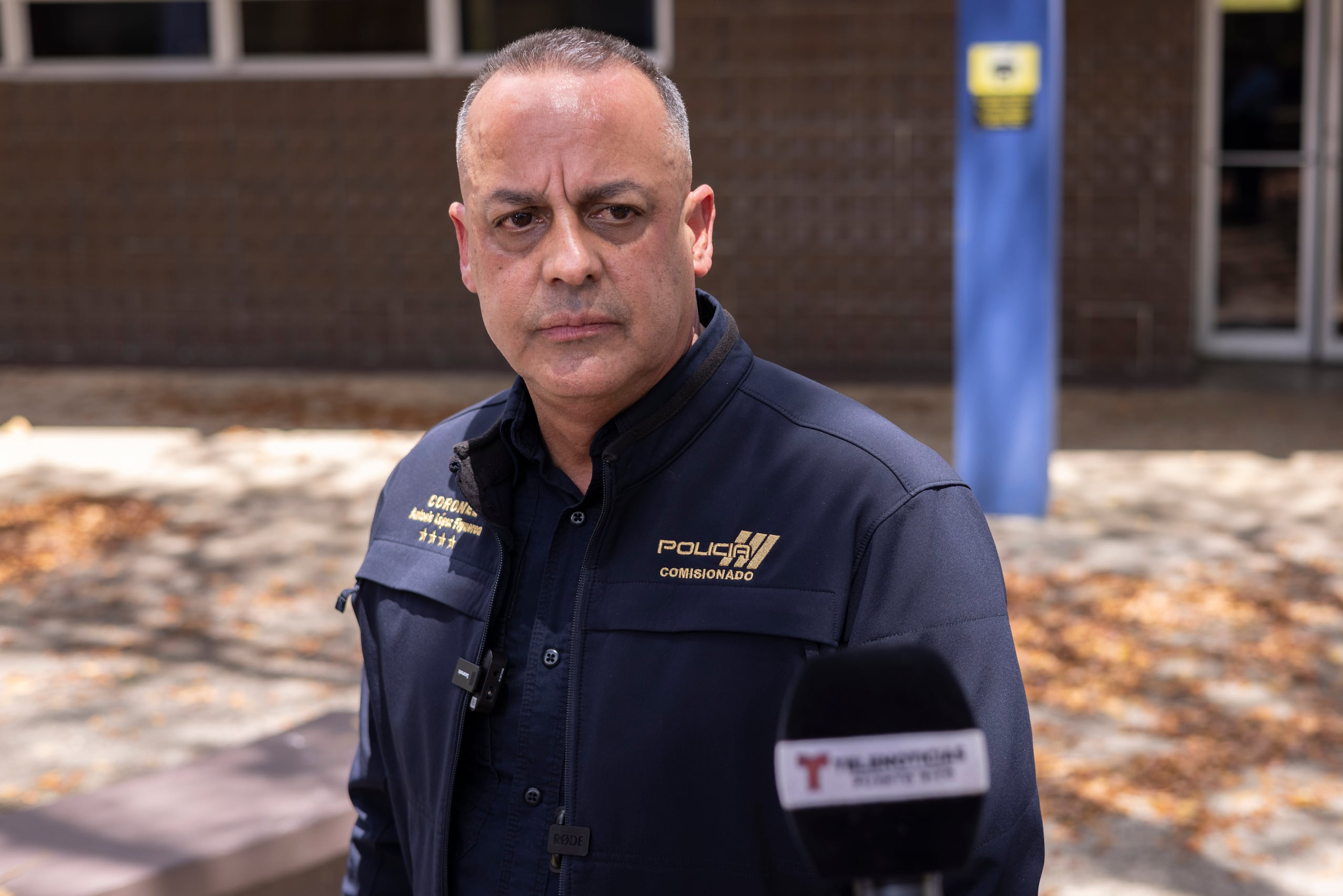 El comisionado del Negociado de la Policía de Puerto Rico, coronel Antonio López Figueroa