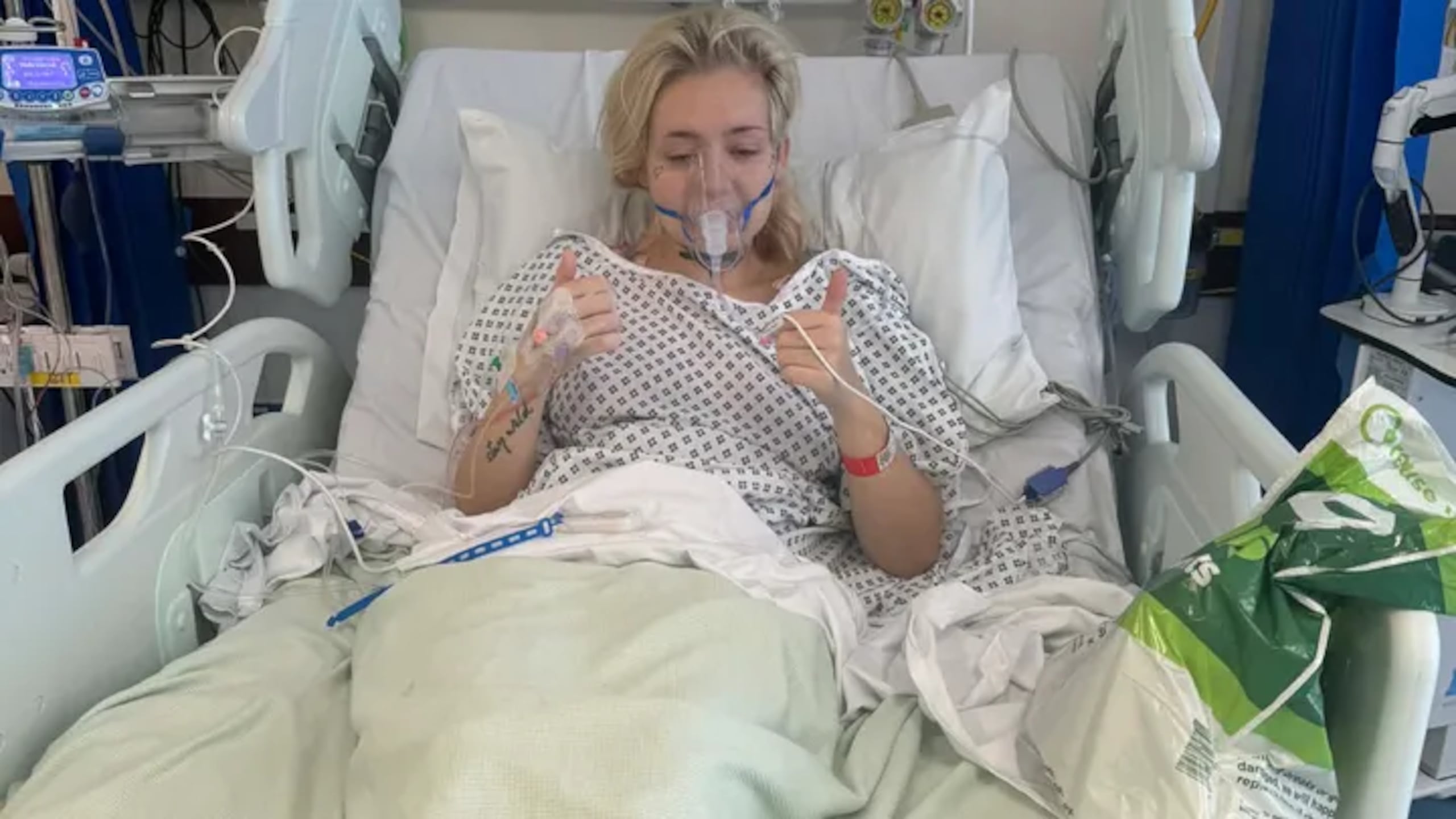 Imagen del GoFundMe de la joven Kayley Boda, de 22 años.