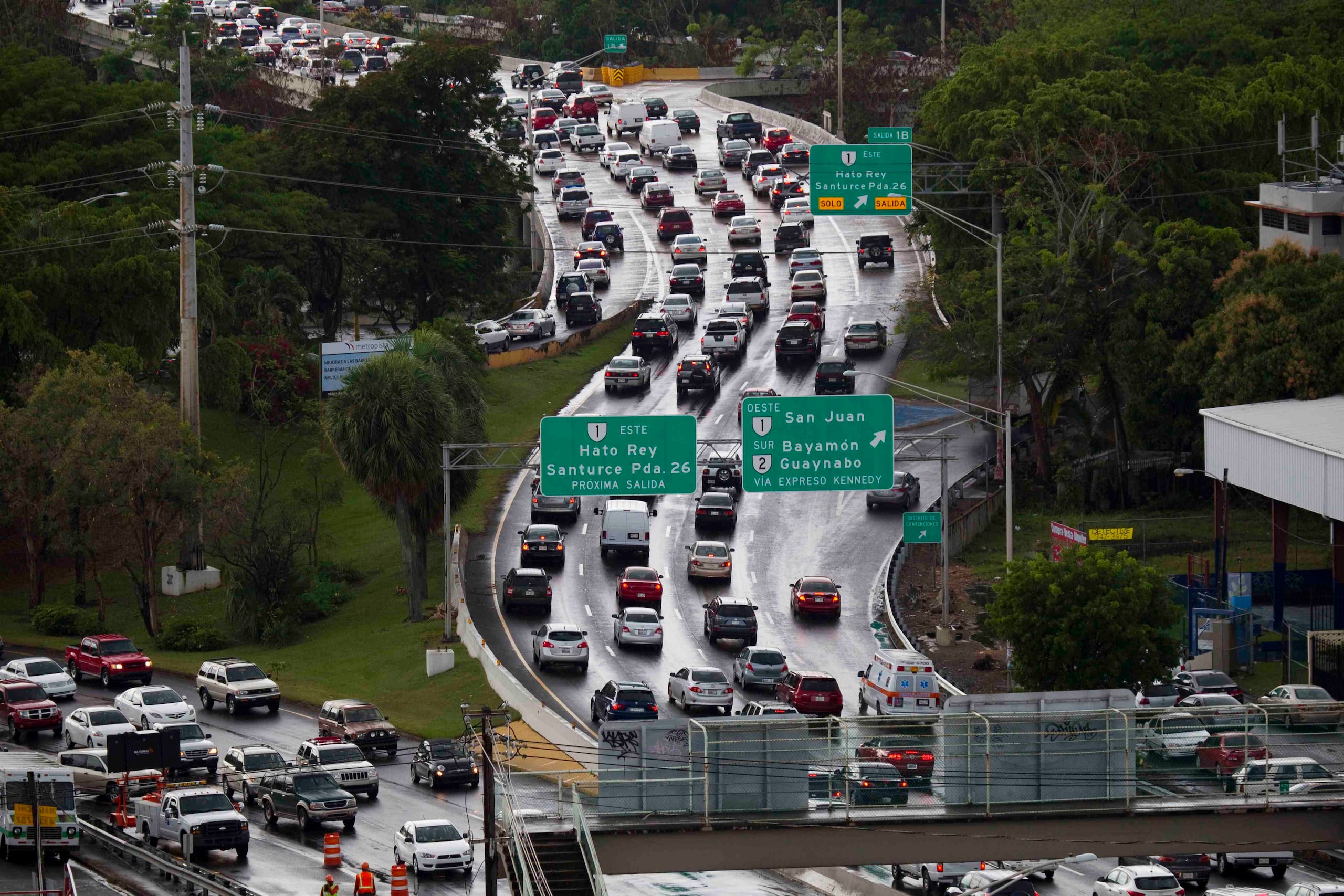 Los trabajos se extenderán hasta el próximo viernes y se realizarán de 7:00 p.m. a 5:00 a.m.