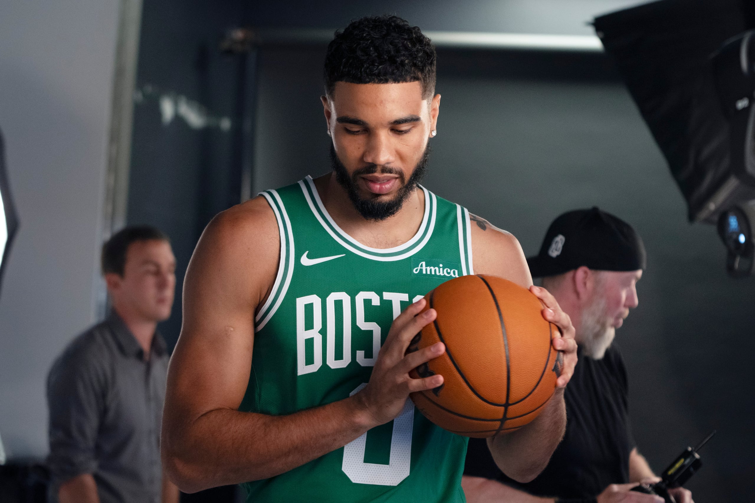 Jayson Tatum, de los Celtics de Boston.