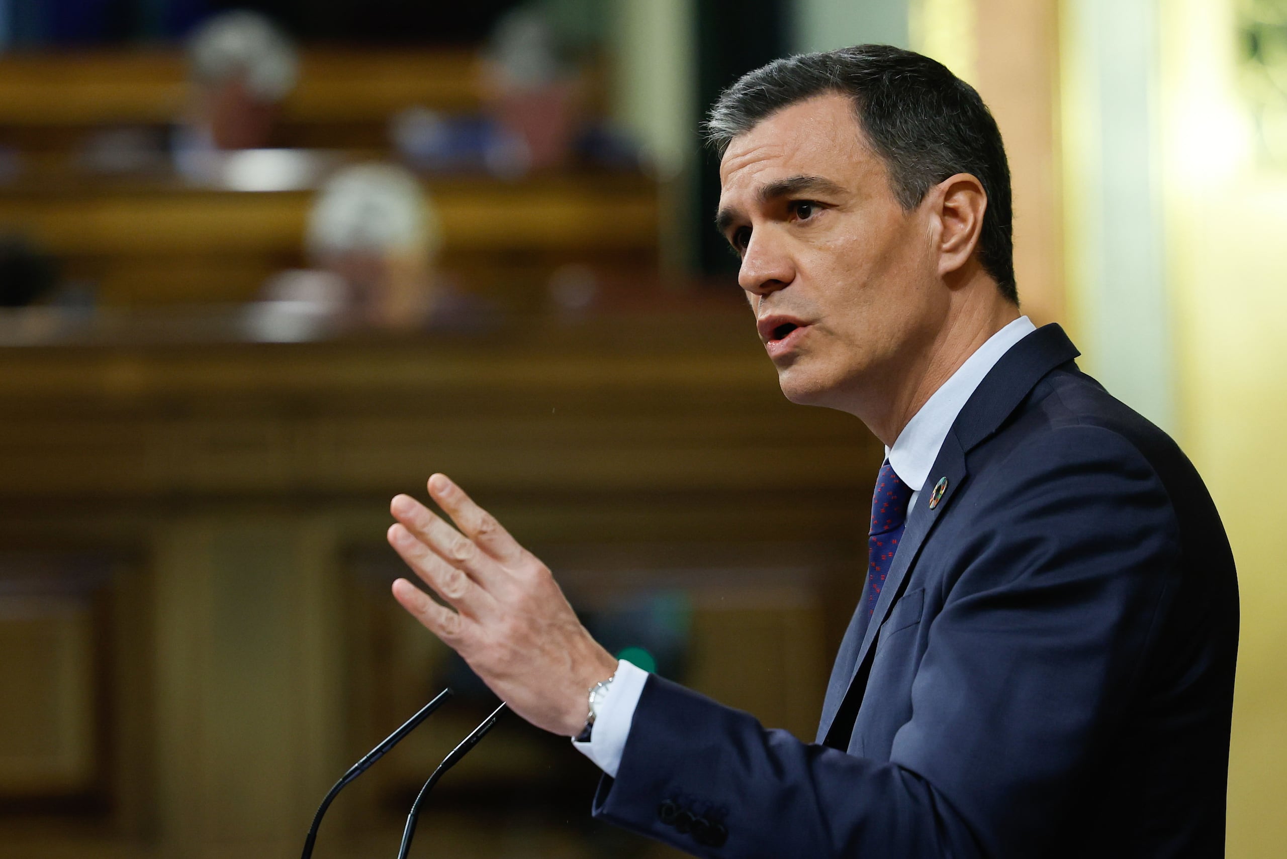 El presidente del gobierno español, Pedro Sanchez.