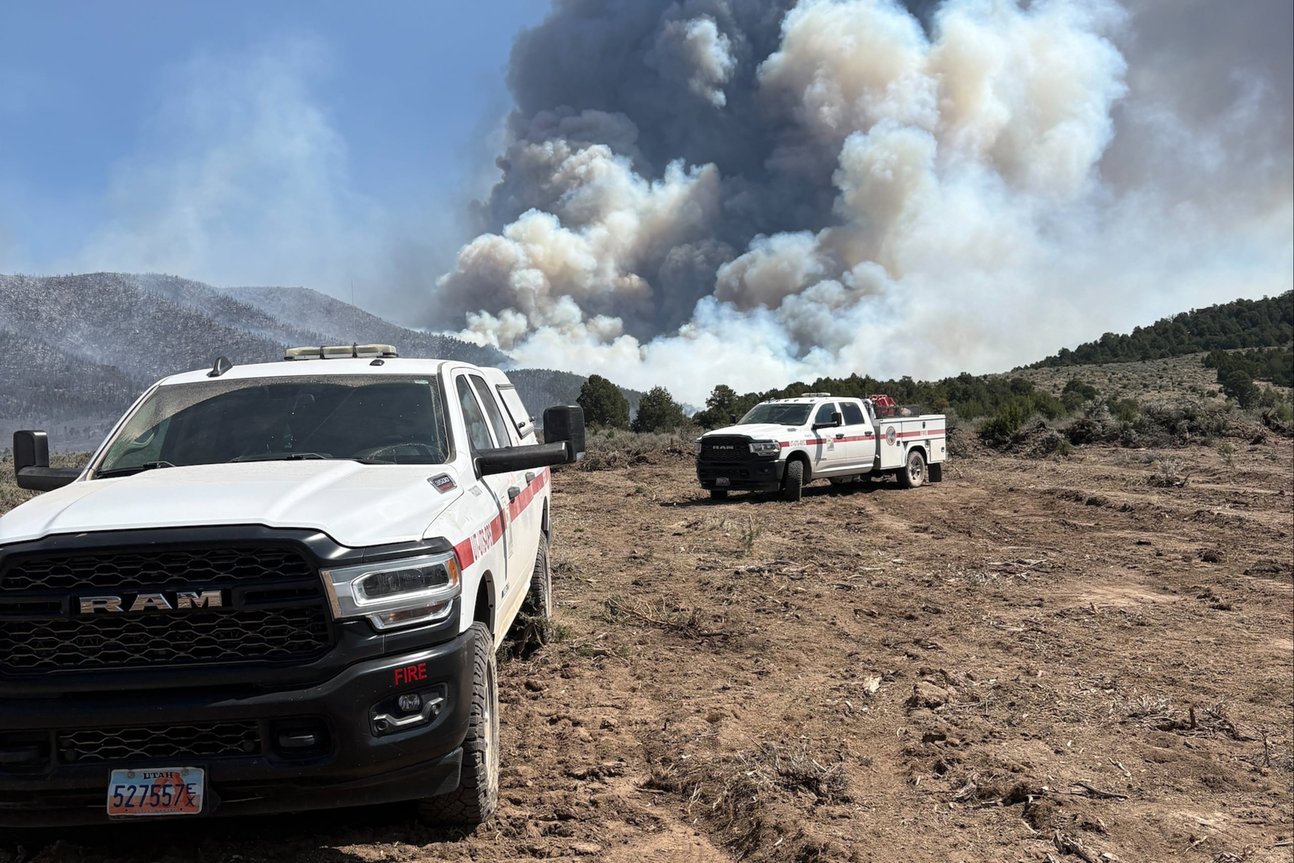 Gran parte de Utah está experimentando una sequía severa a extrema, y partes de Arizona y Colorado atraviesan sequía severa, según el Monitor de Sequía de Estados Unidos.