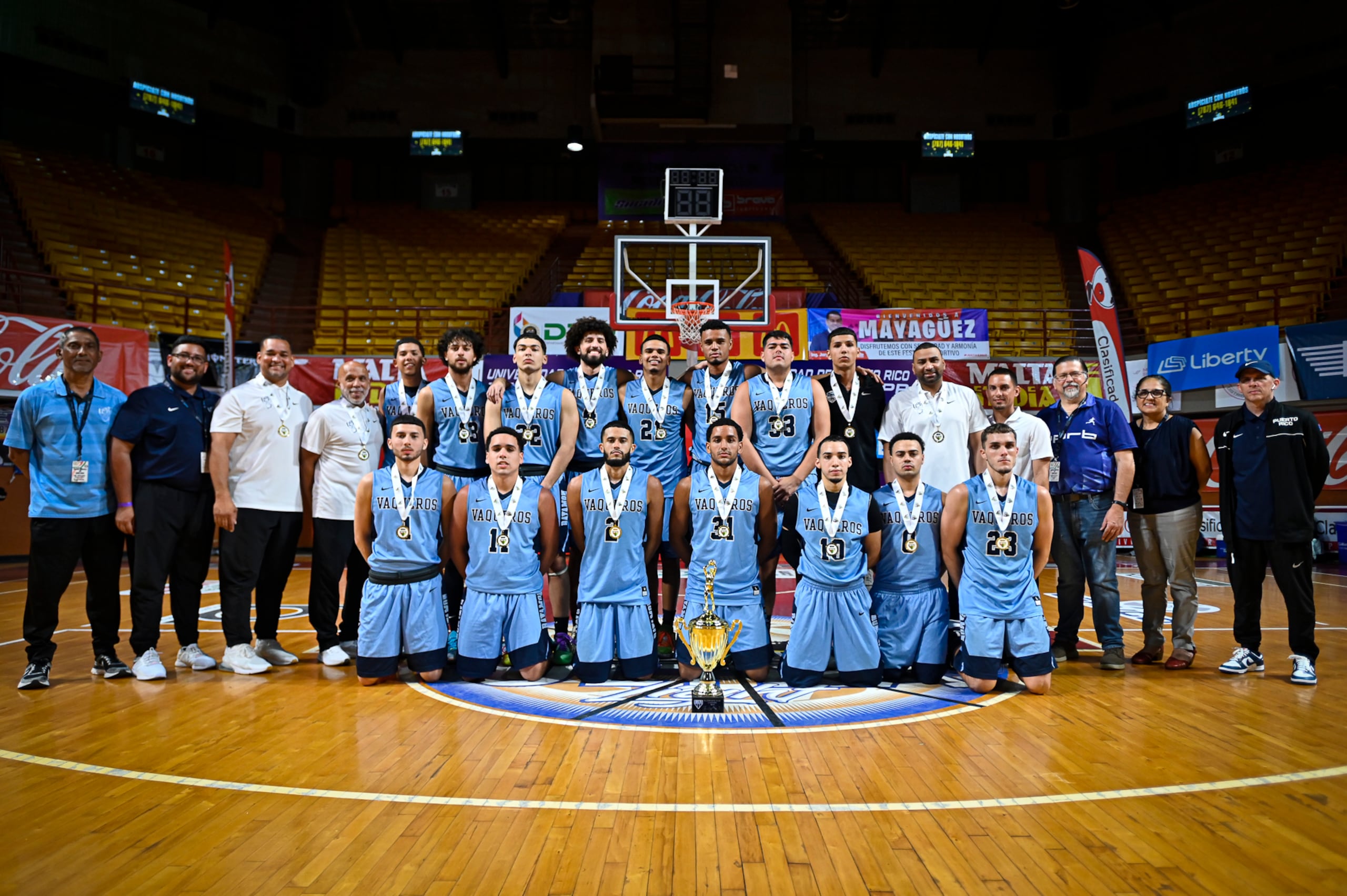 La edición campeona de 2023 de los Vaqueros de la UPRB.
