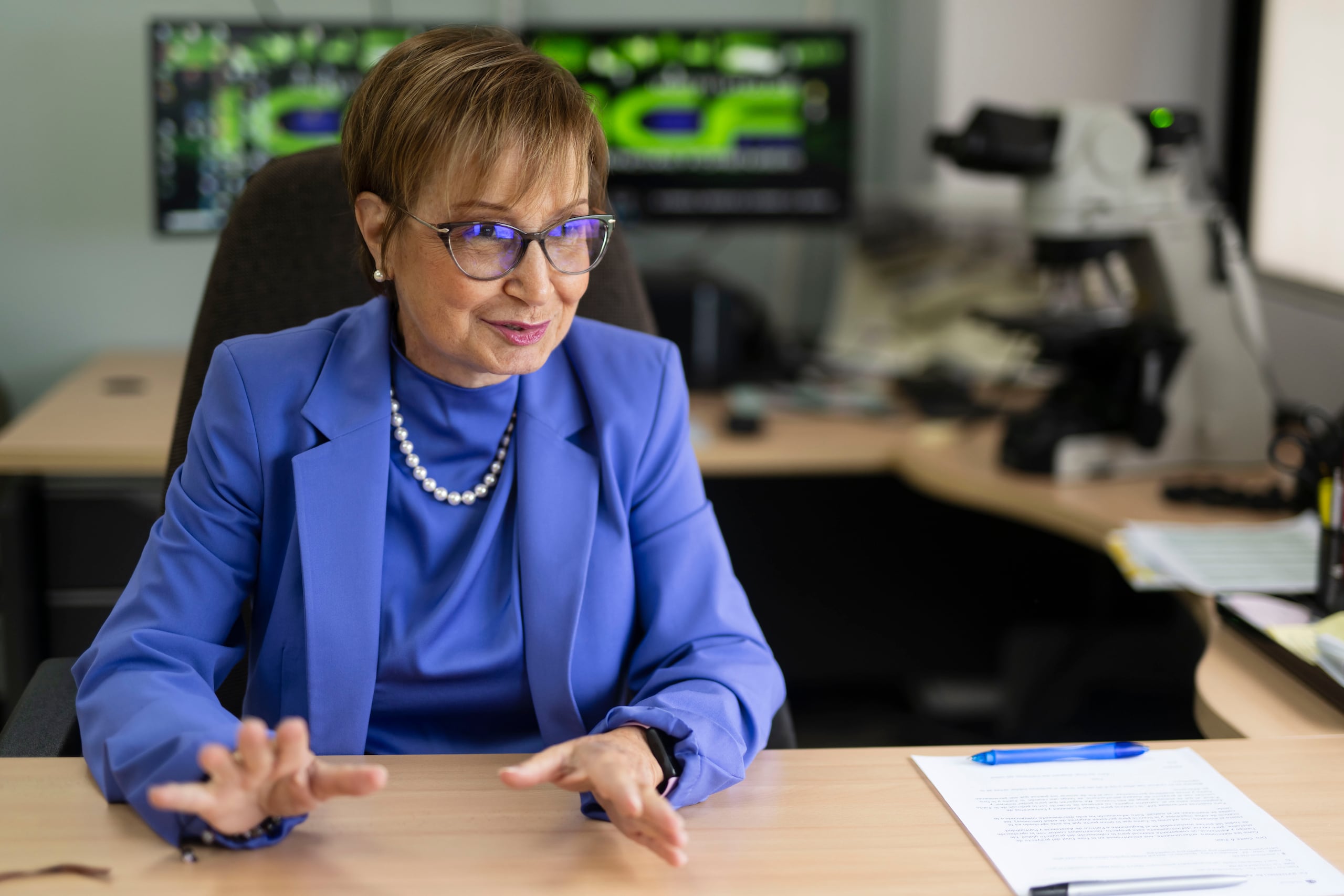 La directora ejecutiva del Instituto de Ciencias Forenses, la Dra. María Conte Miller.