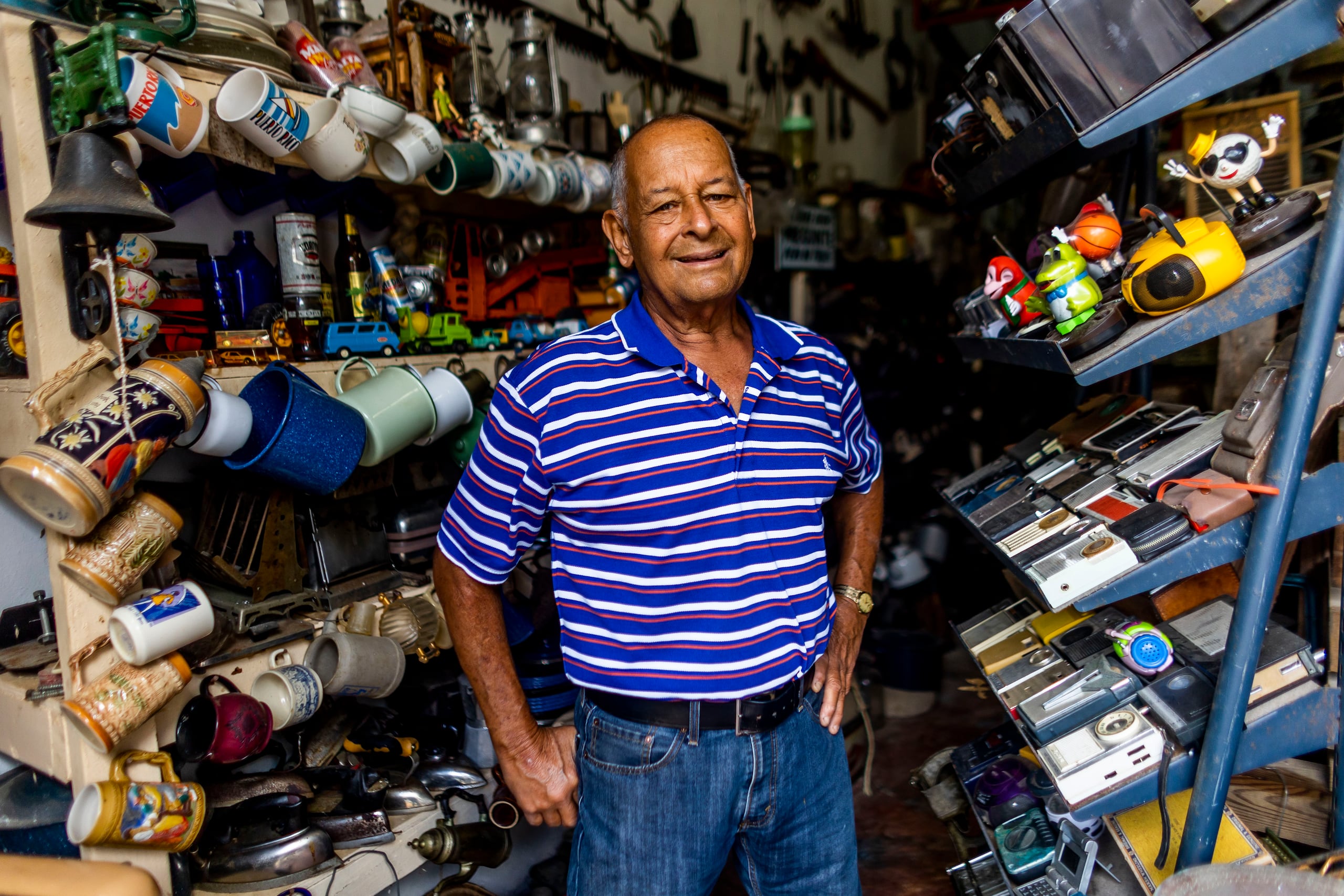 "Yo quiero que la gente venga y vea y aprecie lo que tenemos”, sostuvo el coleccionista.