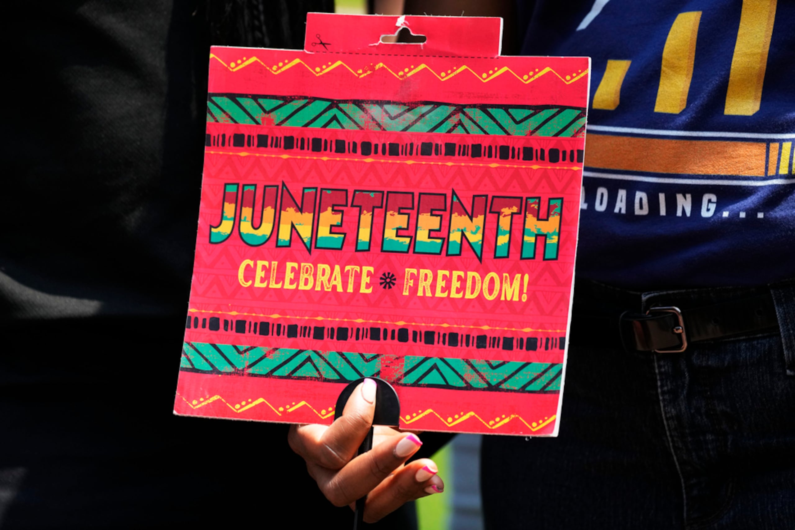 Ese día obtiene su nombre, “Juneteenth”, con un juego de palabras con el mes de junio y la pronunciación de 19 en inglés.