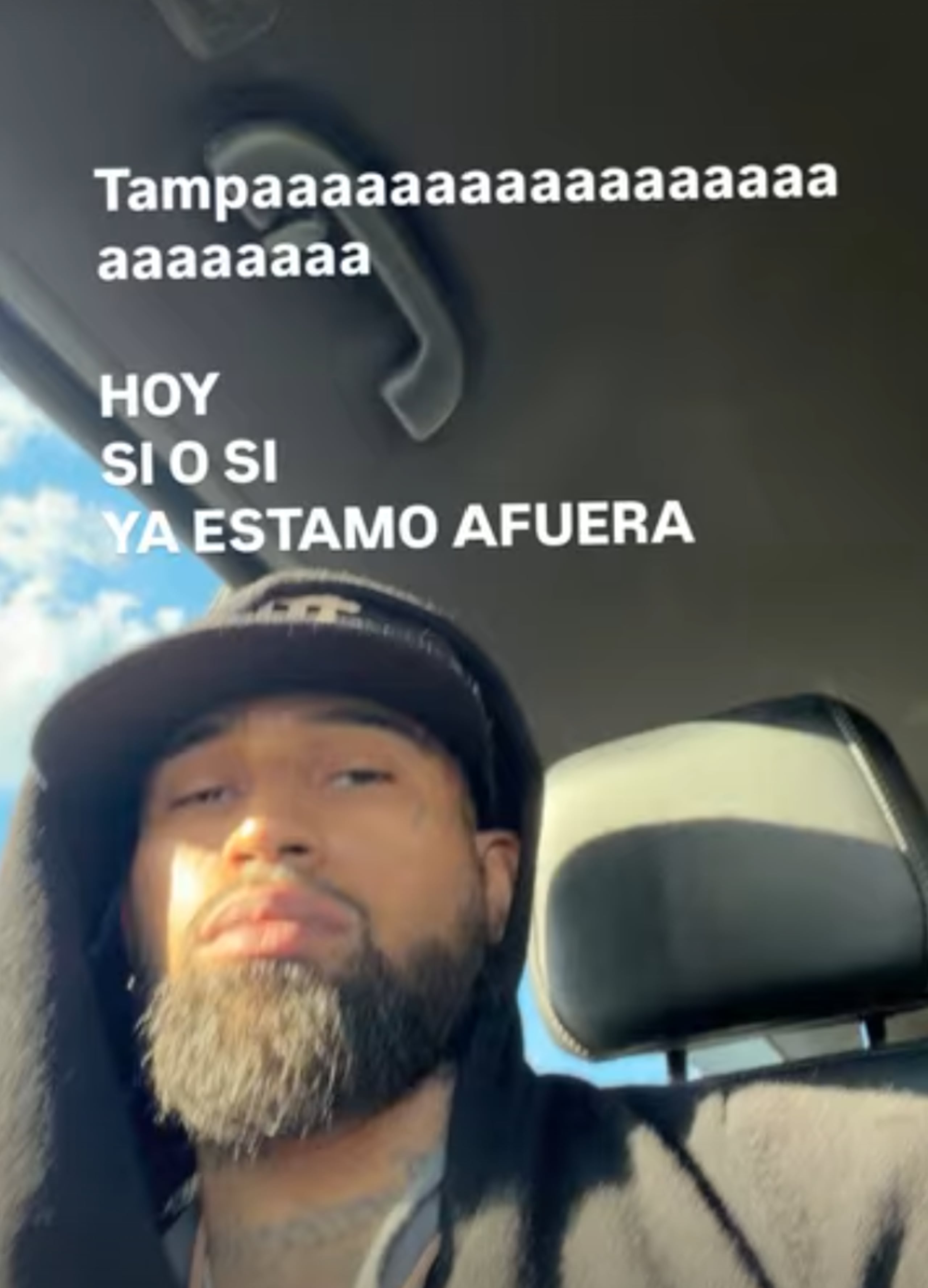 Bryant Myers anunció su liberación por Instagram.