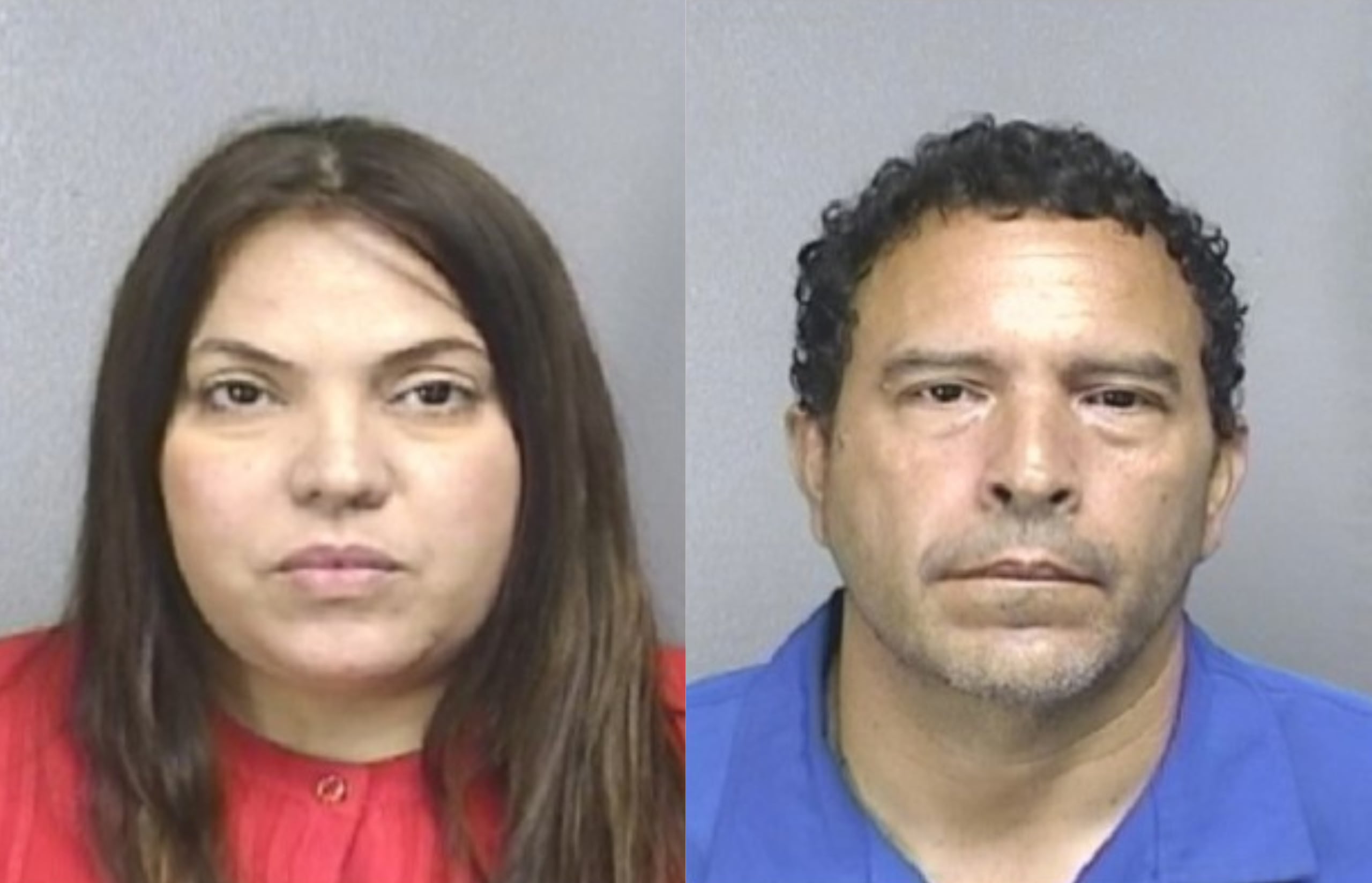 Los imputados Yomaira Ramos Torres y Edwin Soto Rodríguez.