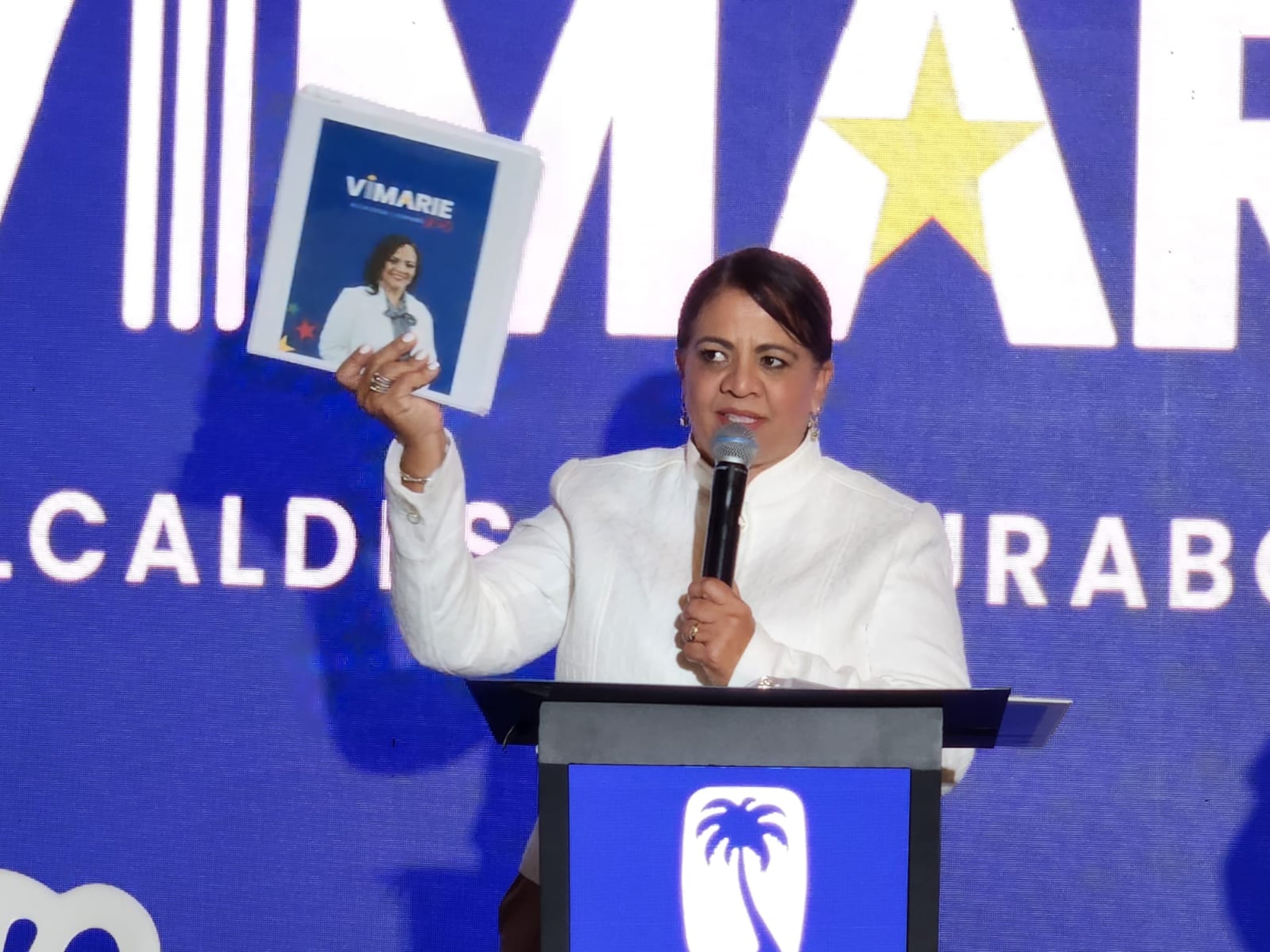 Vimarie Peña Dávila pidió un voto de confianza, pues se enfrentará a otros cuatro candidatos.