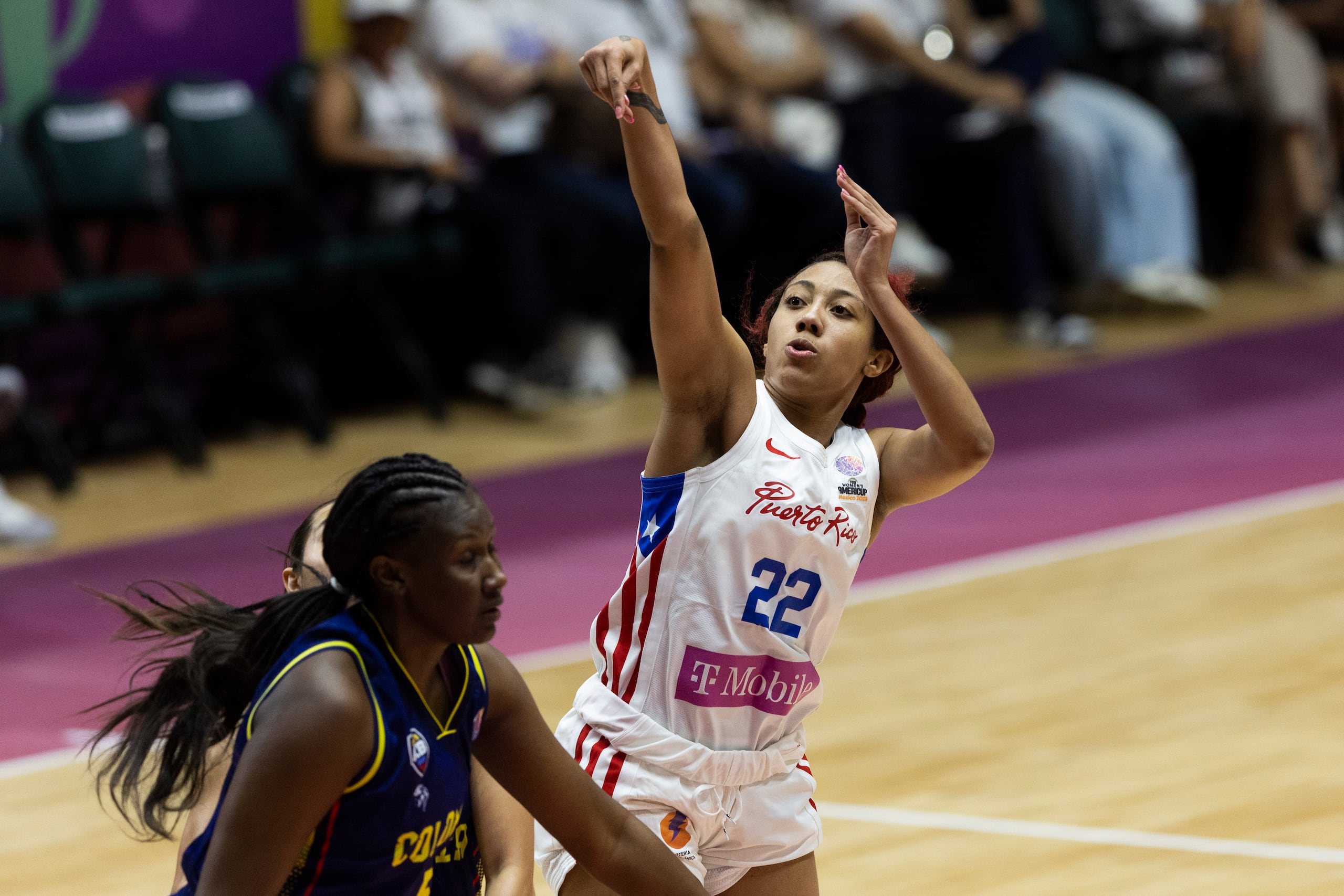 Arella Guirantes se bajó del avión, sin practicar, para ayudar al conjunto boricua a conseguir su primer triunfo en la AmeriCup.