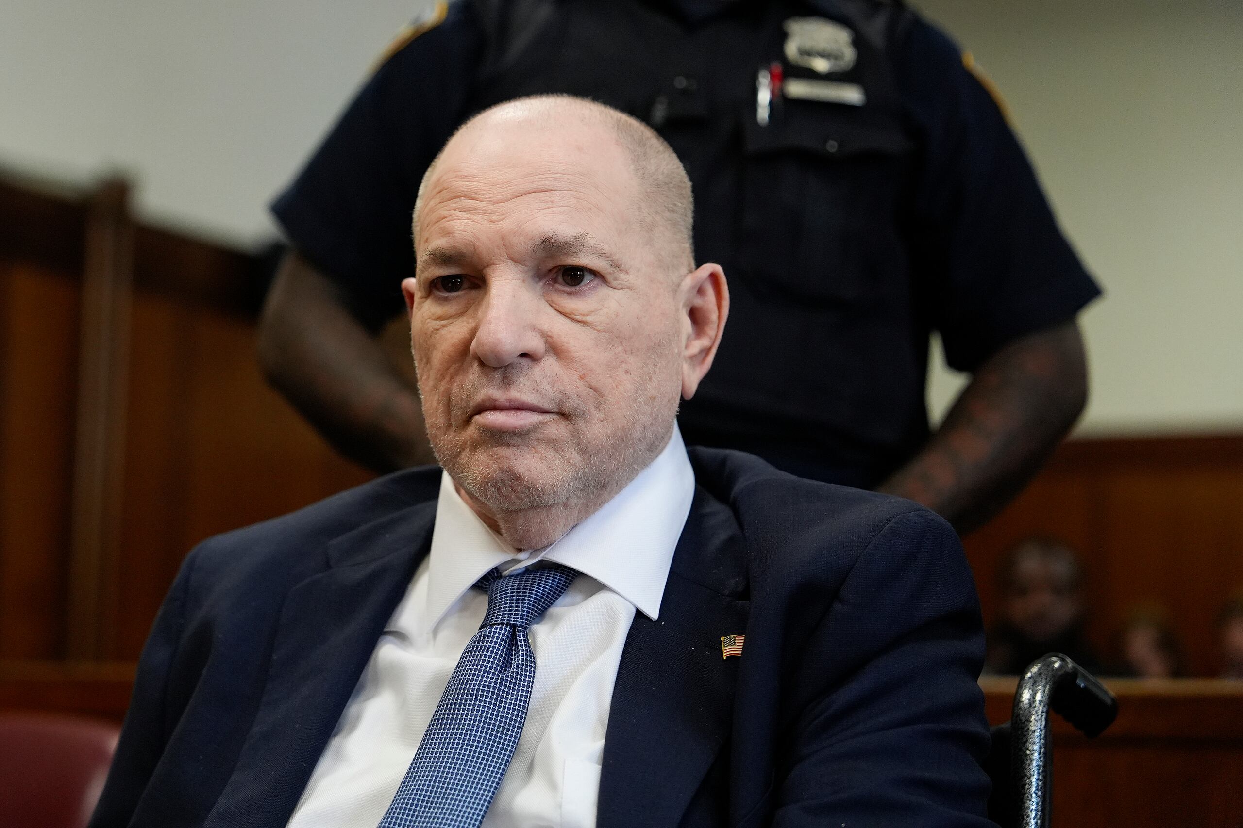 Harvey Weinstein comparece ante el Tribunal Penal de Manhattan, el 29 de mayo de 2024, en Nueva York.