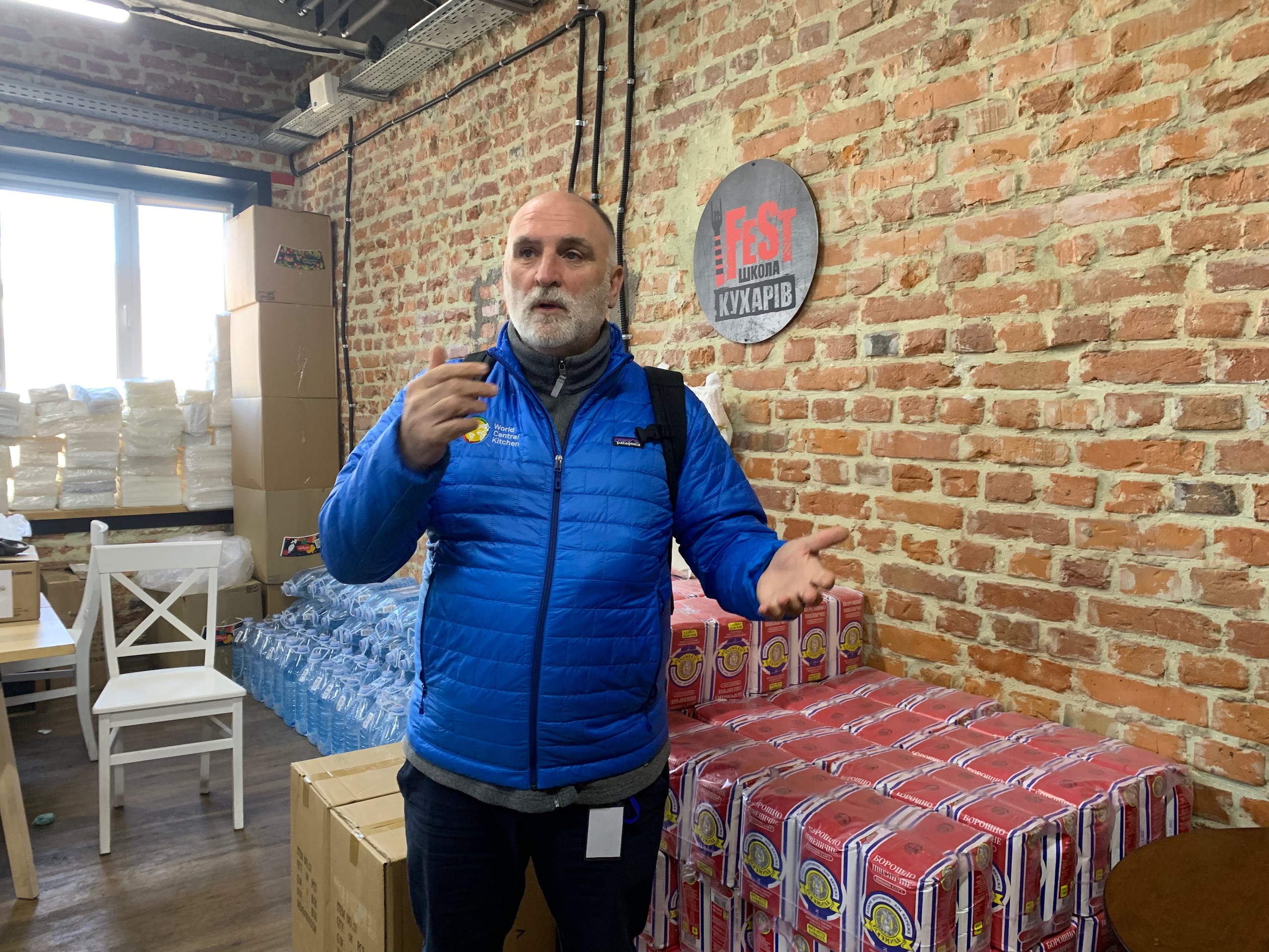 El cocinero español José Andrés.