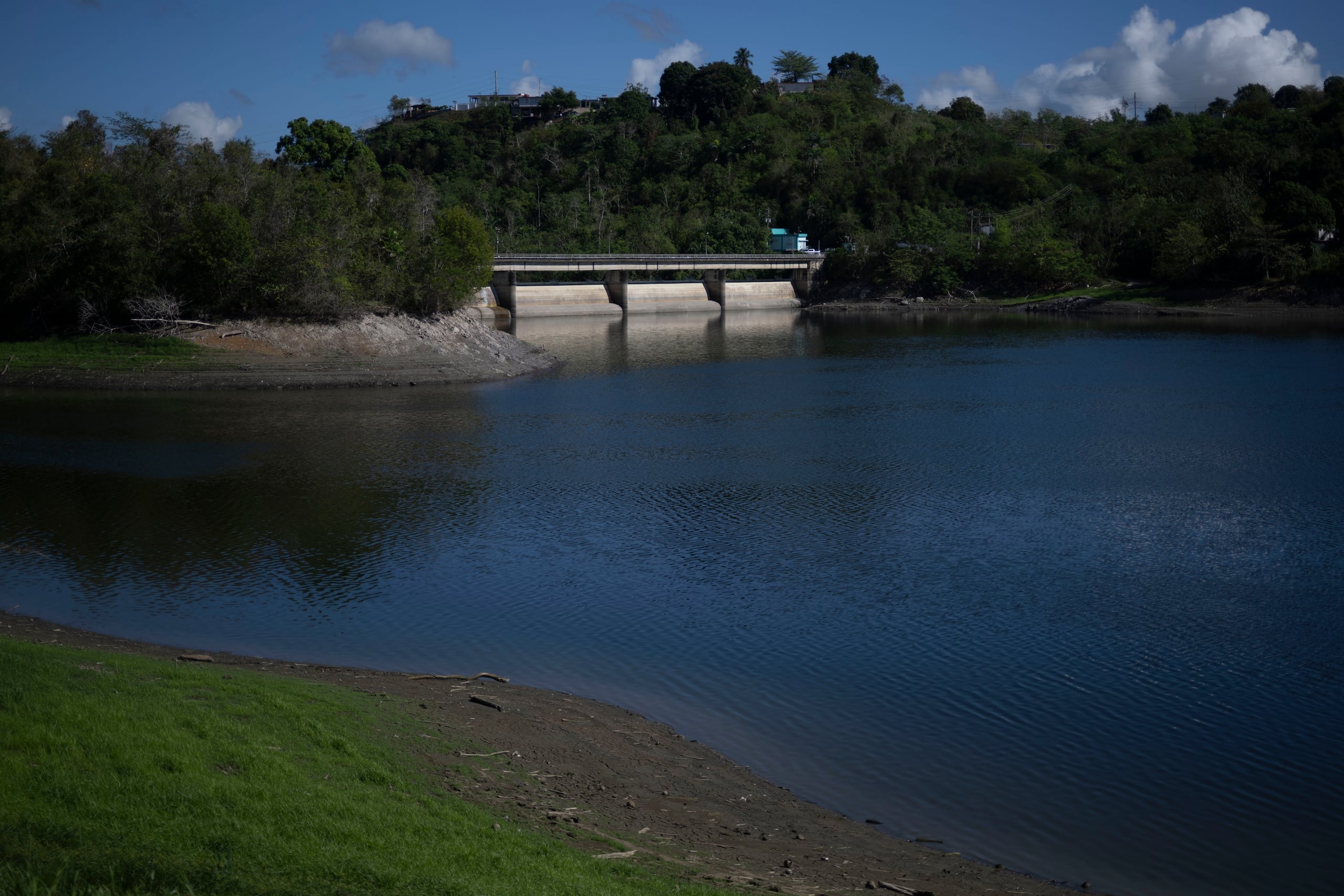 El embalse La Plata en Toa Alta.