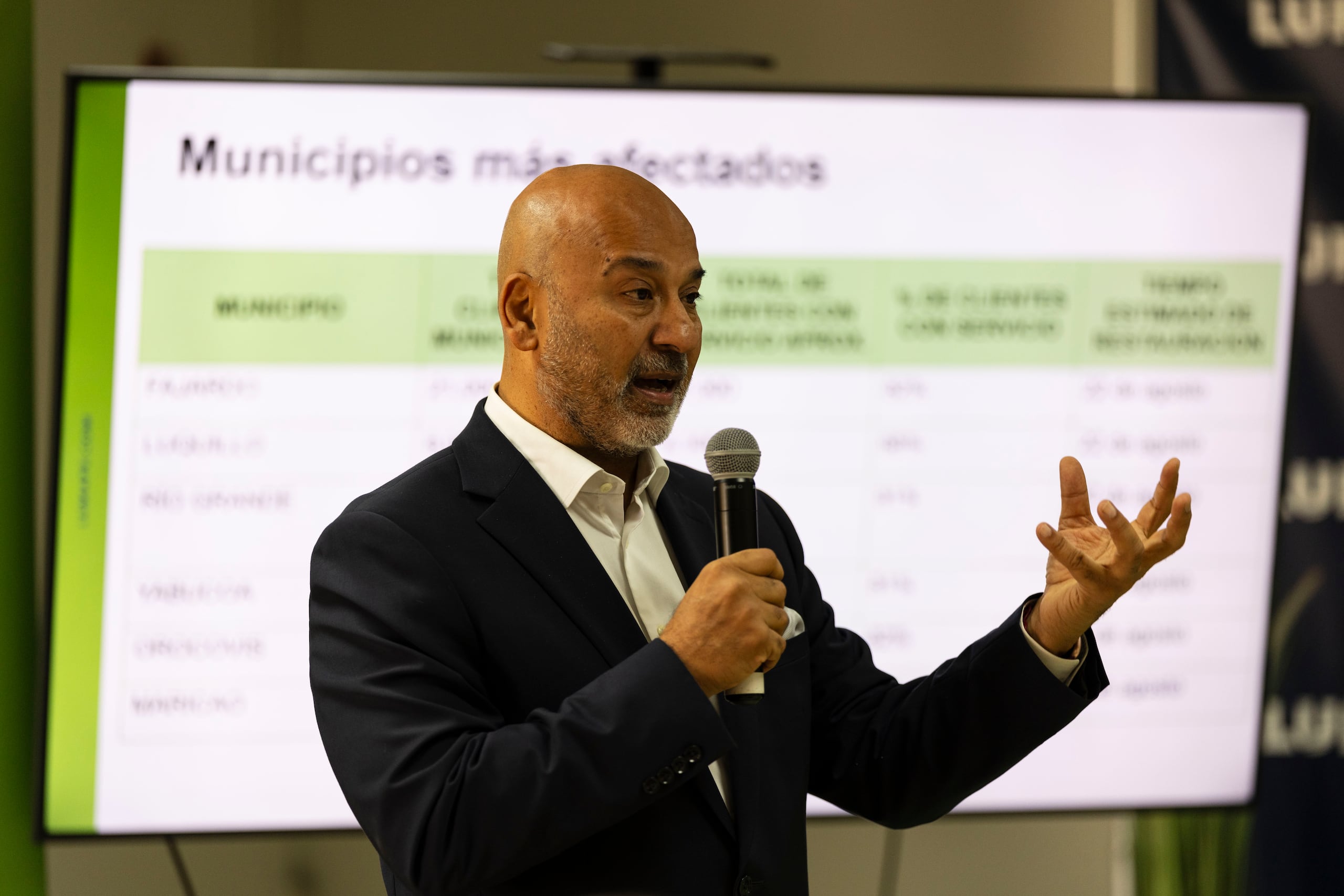 Juan Saca, presidente del consorcio LUMA Energy.