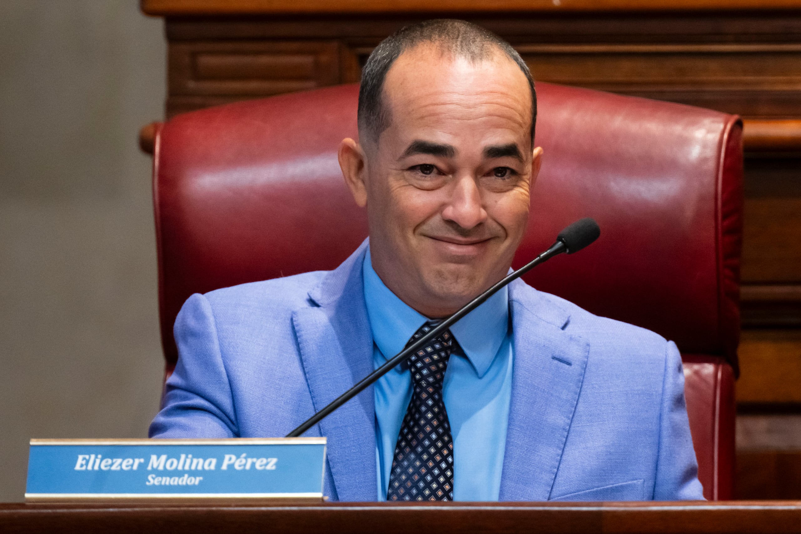 El senador Eliezer Molina