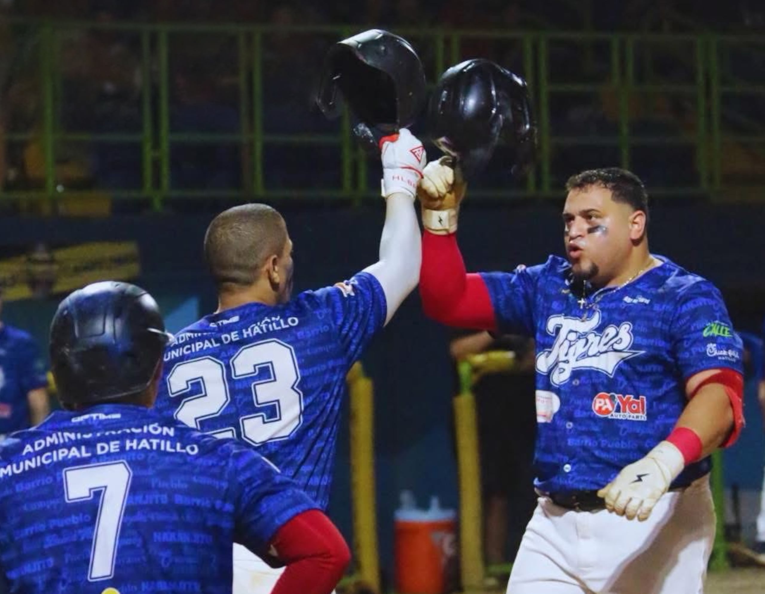 Jay Feliciano sacudió un cuadrangular por los Tigres de Hatillo.