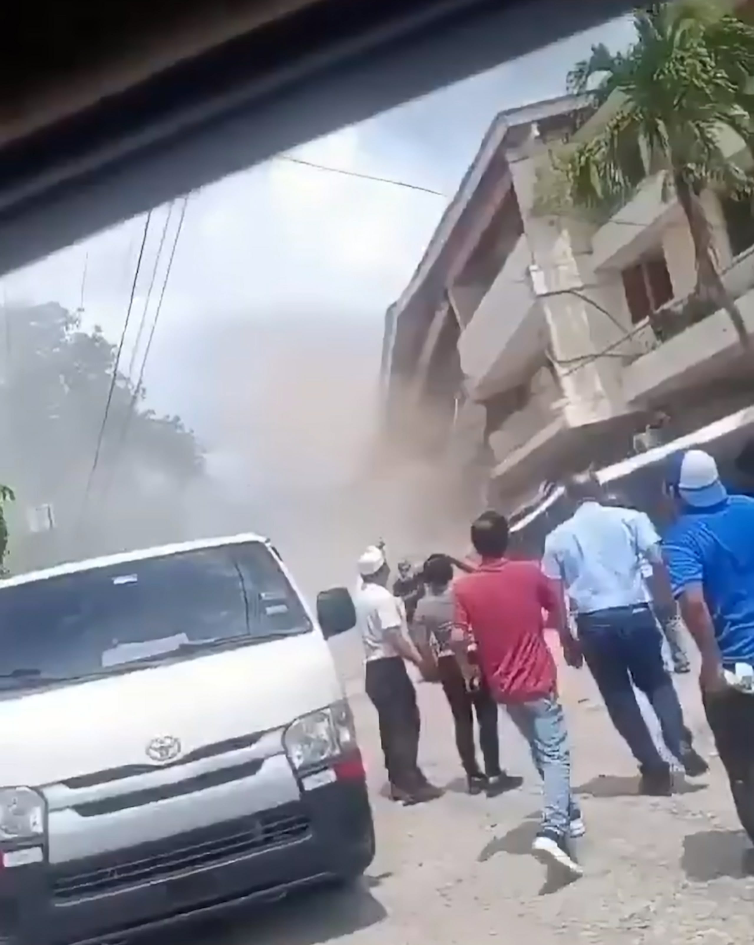Daños provocados por terremoto en Panamá.