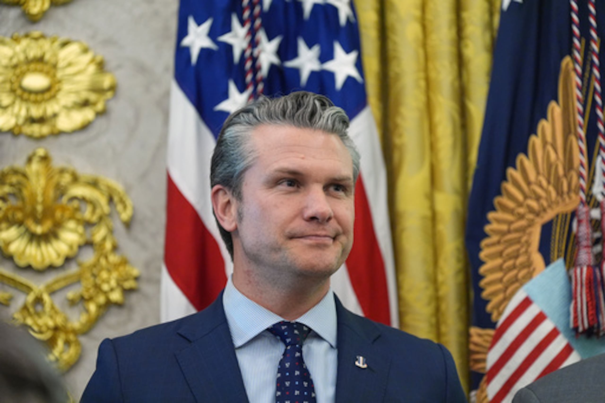 El secretario de Defensa, Pete Hegseth.