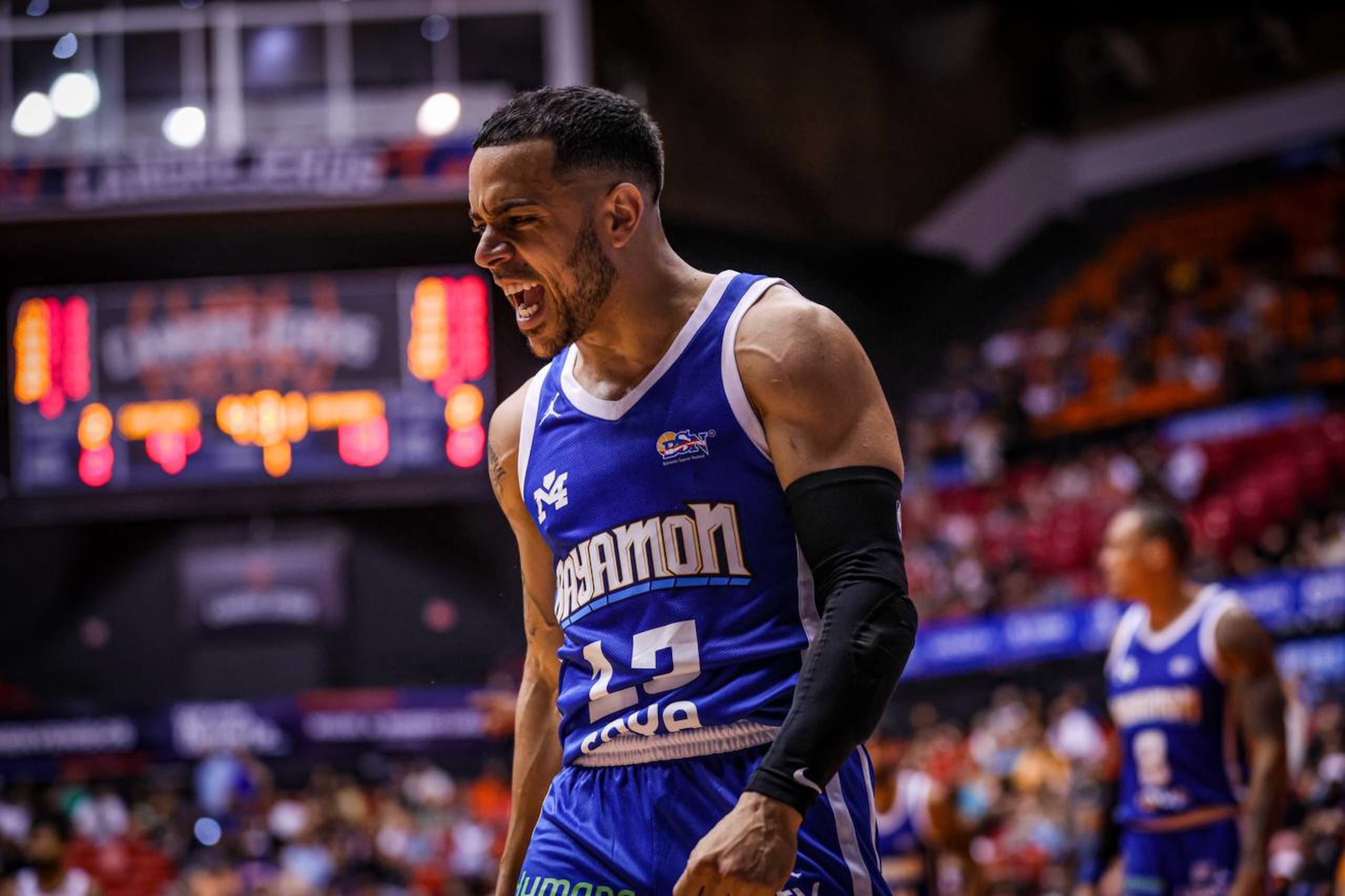 Ángel Rodríguez, armador de los Vaqueros de Bayamón.