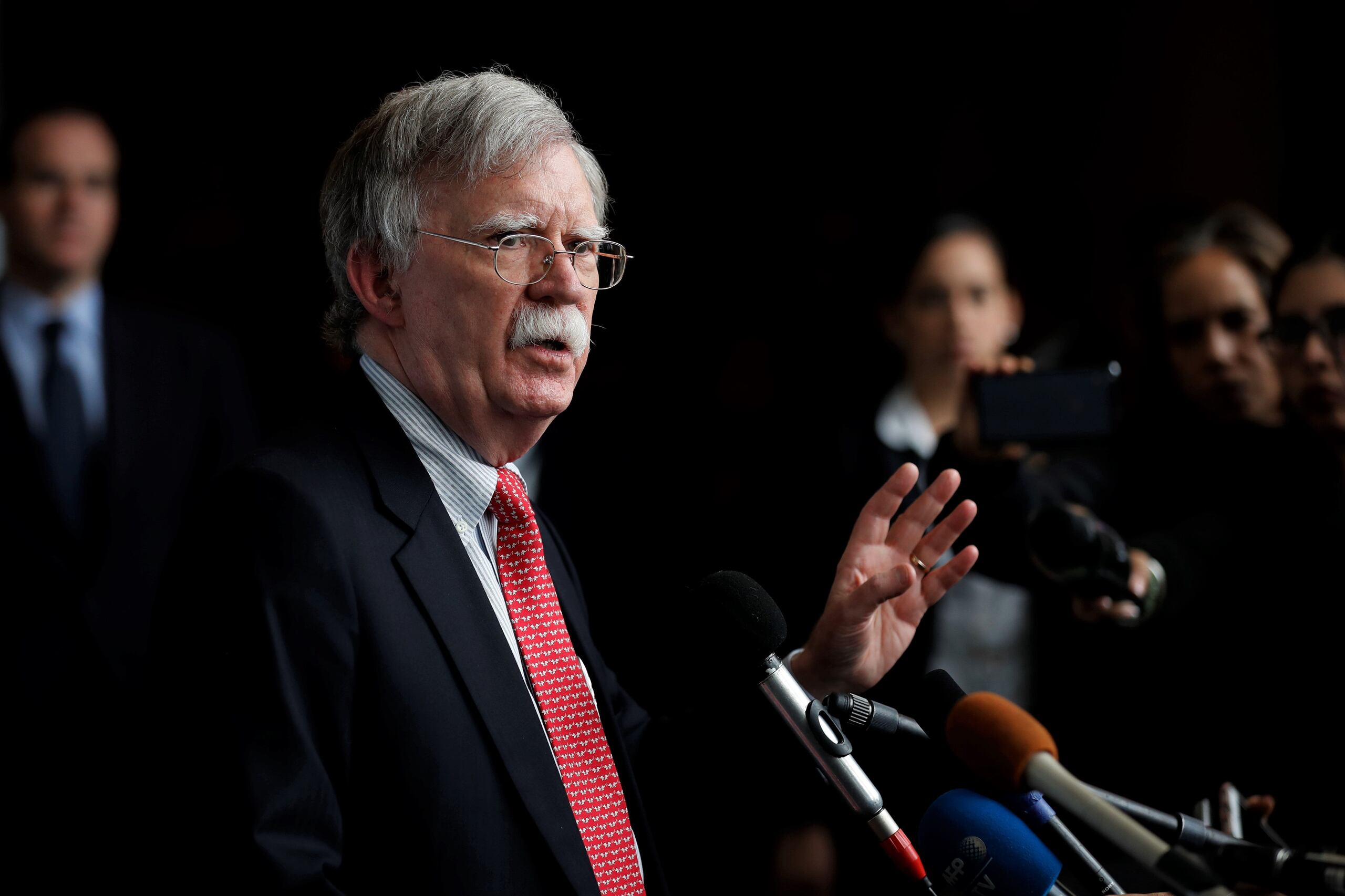 El exasesor de Seguridad Nacional de la Casa Blanca, John Bolton. (EFE/ Paolo Aguilar)