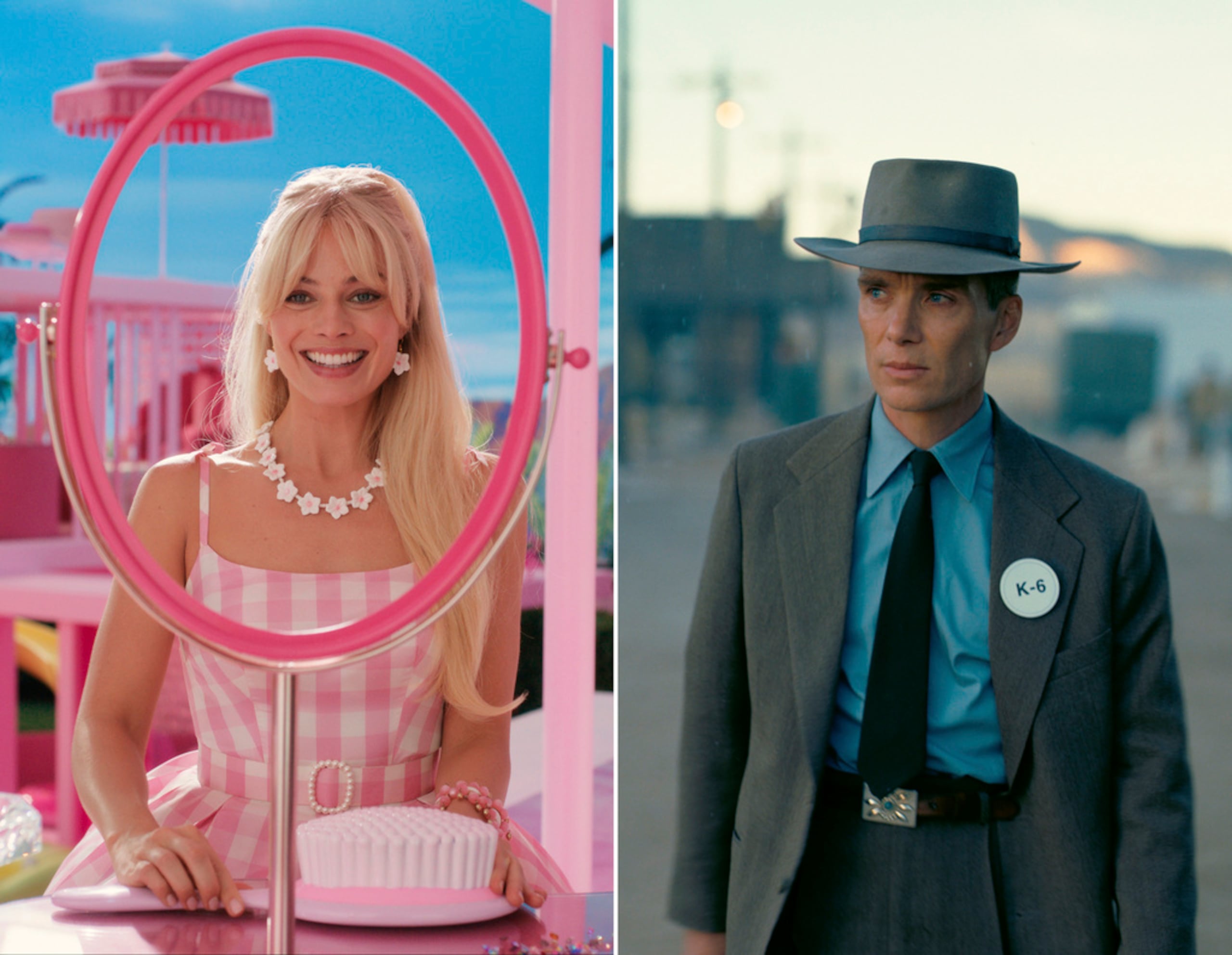 Warner Bros. escogió este fin de semana para estrenar "Barbie" (protagonizada por Margot Robbie), cara a cara contra la gran apuesta de Universal para el verano: "Oppenheimer" (Cillian Murphy).