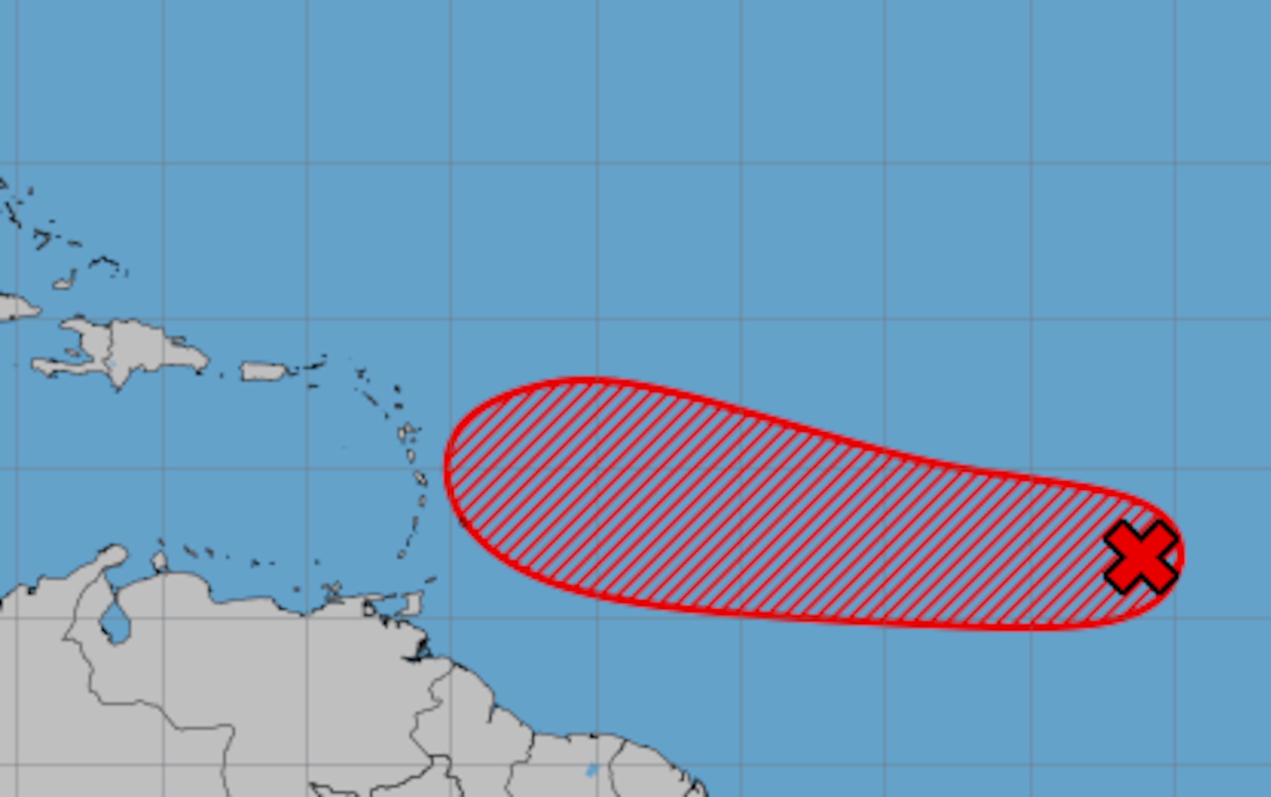 Aún hay incertidumbre sobre la trayectoria e intensidad, según el Servicio Nacional de Meteorología en San Juan.