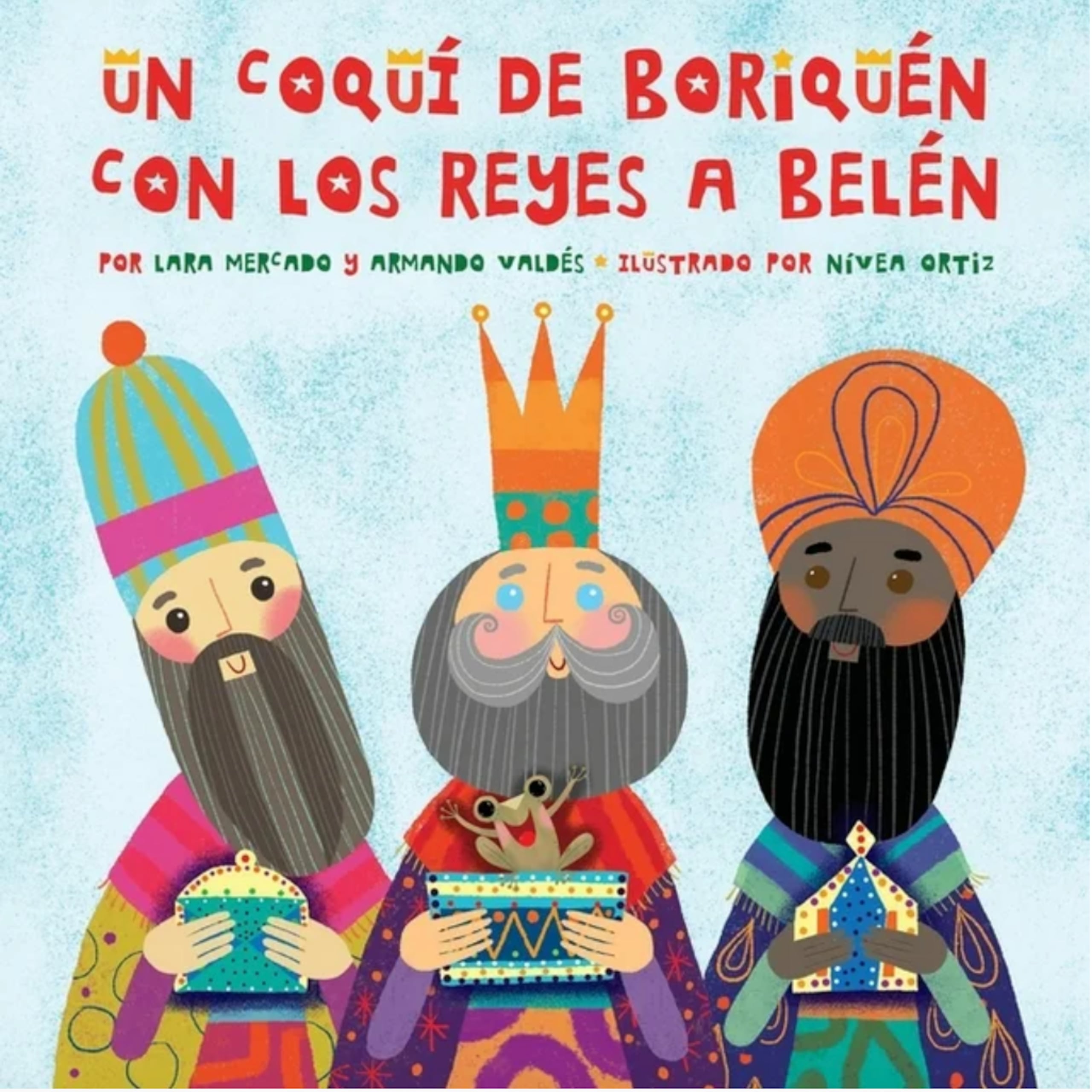 Un coquí de Boriquén con los Reyes a Belén