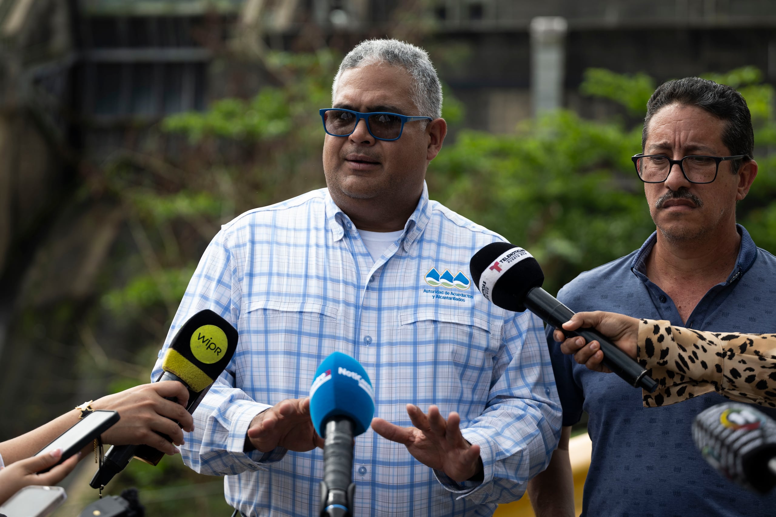 El Presidente Ejecutivo de la Autoridad de Acueductos y Alcantarillados (AAA), Ing. Luis González Delgado.