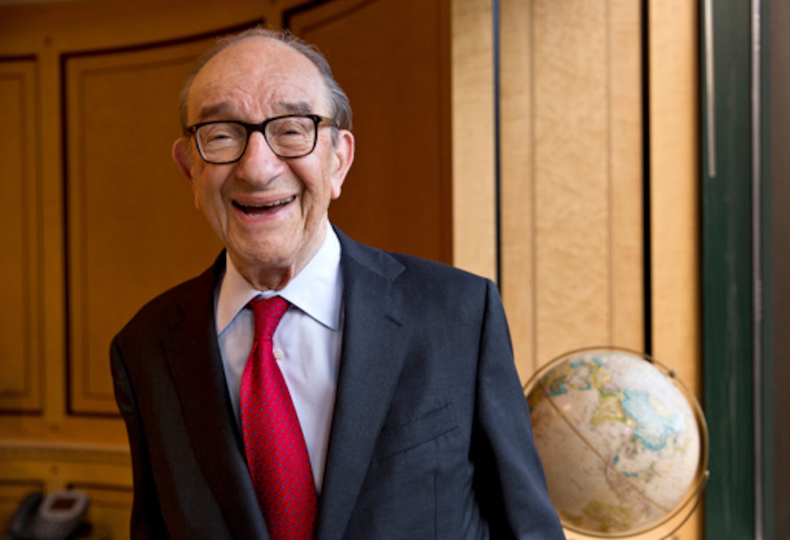El economista Alan Greenspan, presidente de la Reserva Federal entre 1987 y 2006.
