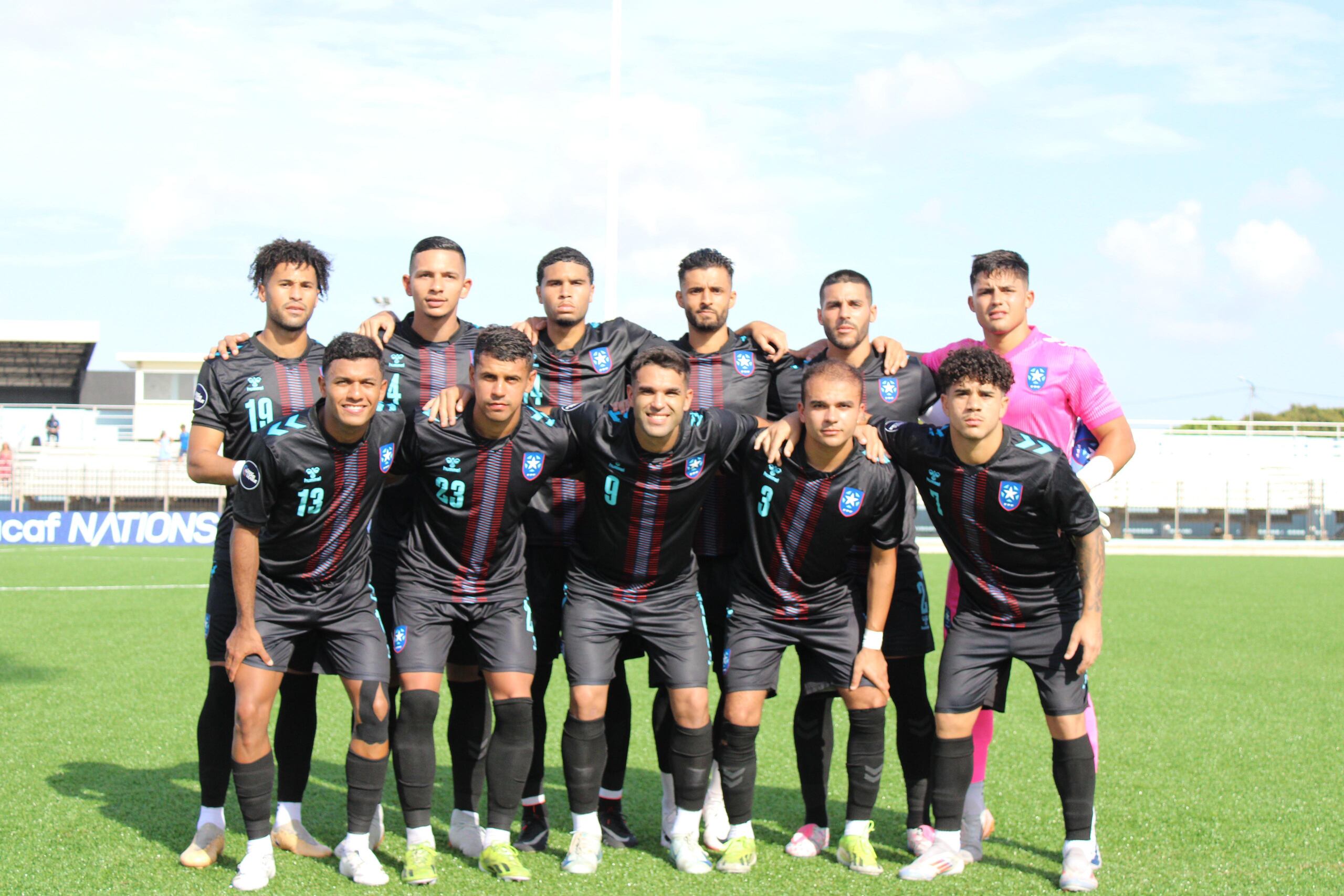 La Selección Nacional de Fútbol de Puerto Rico dividió honores con Sint Marteeen.