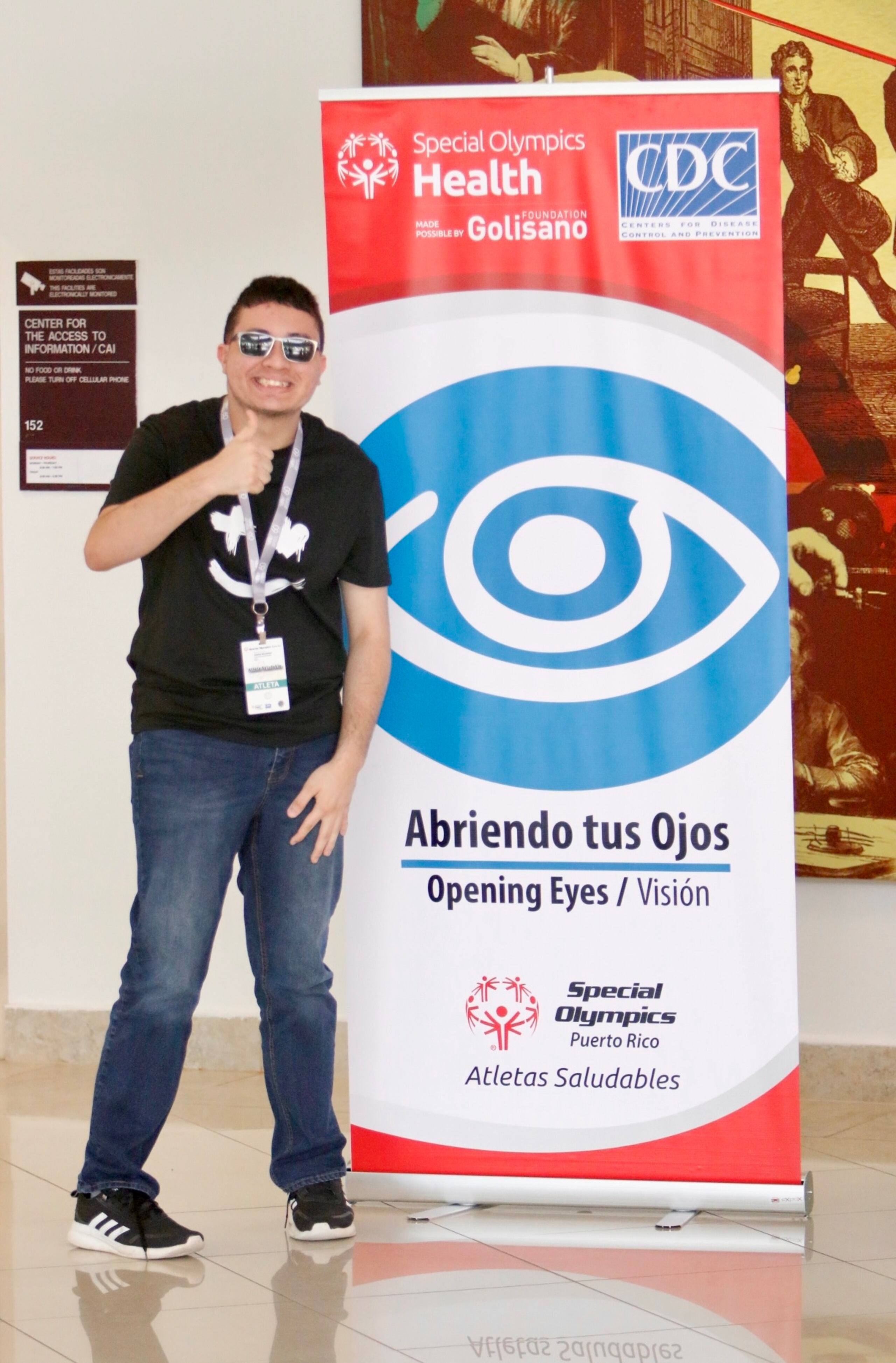 Special Olympics Puerto Rico y la Escuela de Optometría de la Universidad Interamericana realizaron la actividad Abriendo tus Ojos.