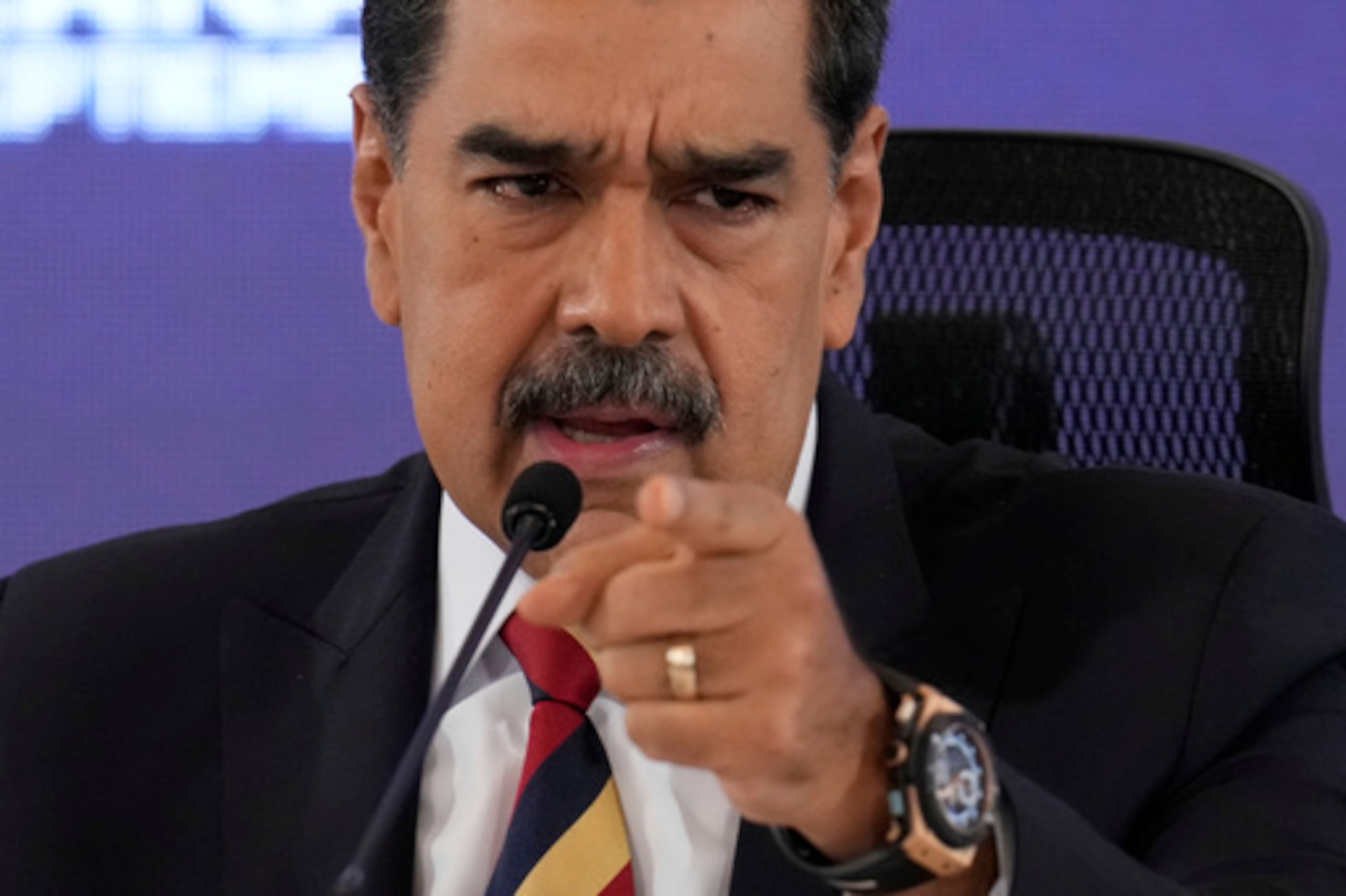 En la carta, publicada por la agencia de noticias Reuters, Maduro insistió en que las acusaciones de Washington forman parte de “el caso más grave de desinformación contra nuestra nación, destinado a justificar una escalada hacia un conflicto armado".