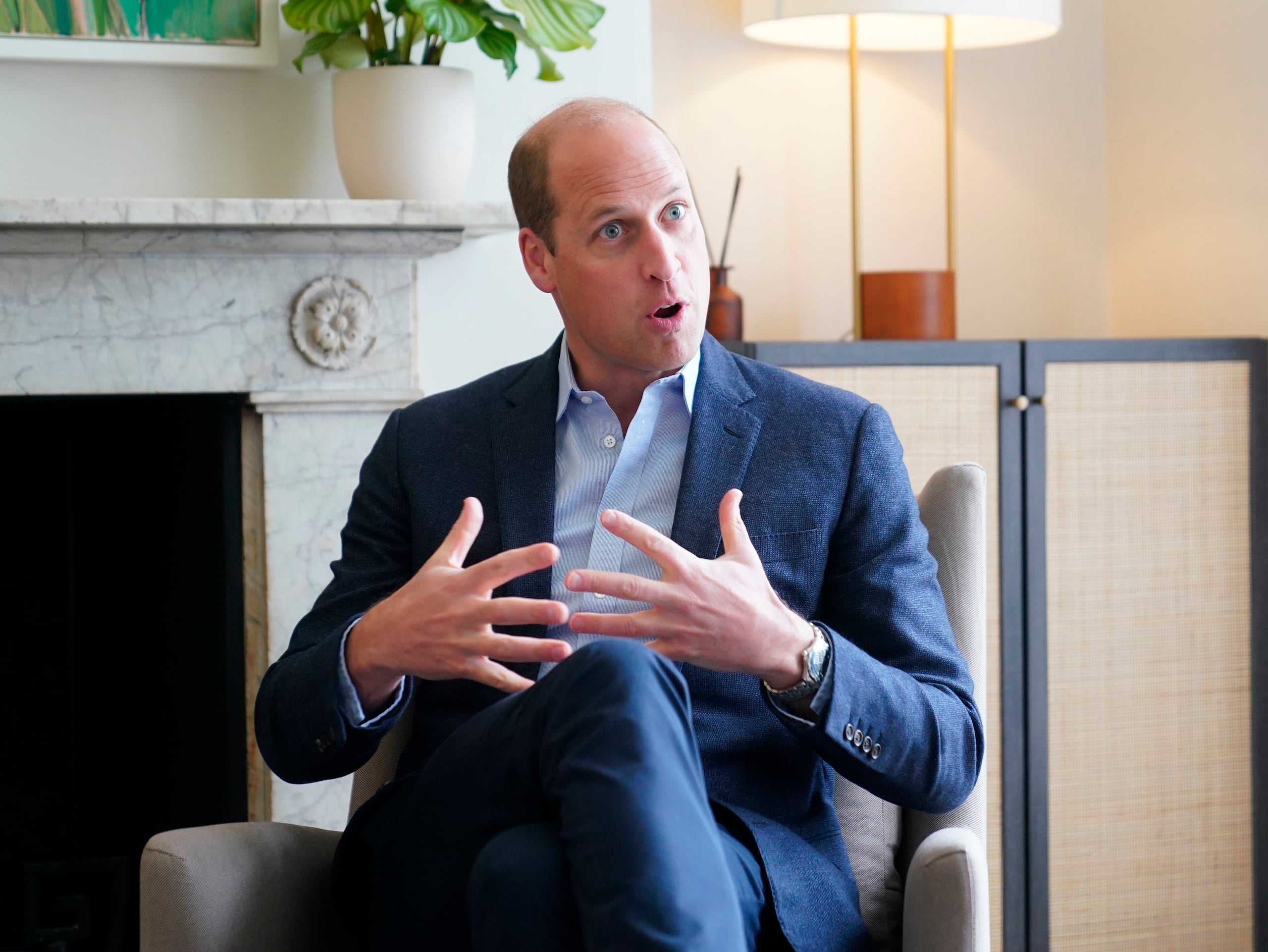El príncipe William se convirtió en el primer integrante activo de la realeza británica en acudir al popular programa de entrevistas de la BBC.